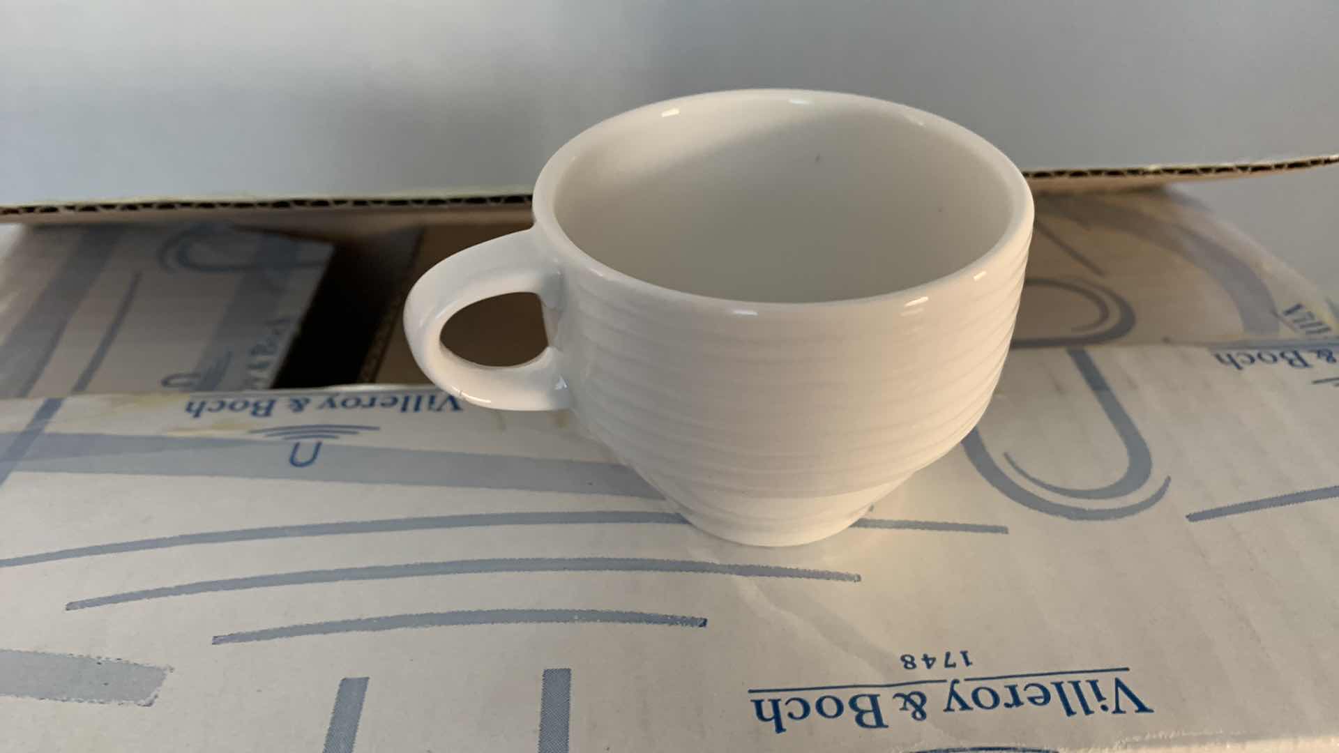 Photo 1 of 3-BOXES OF VIOLEROY & BOCH PORCELAIN CUPS