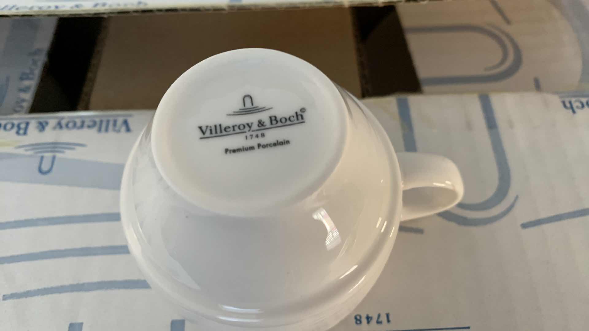 Photo 3 of 3-BOXES OF VIOLEROY & BOCH PORCELAIN CUPS