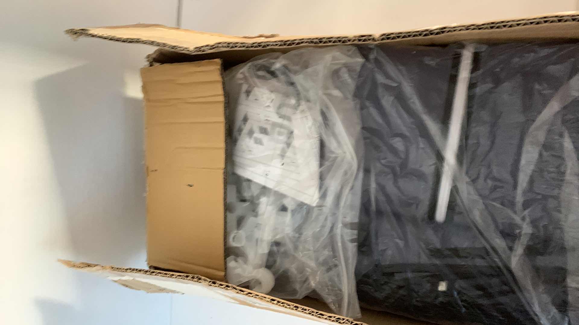 Photo 1 of CLOTH STORAGE SHELF UNIT