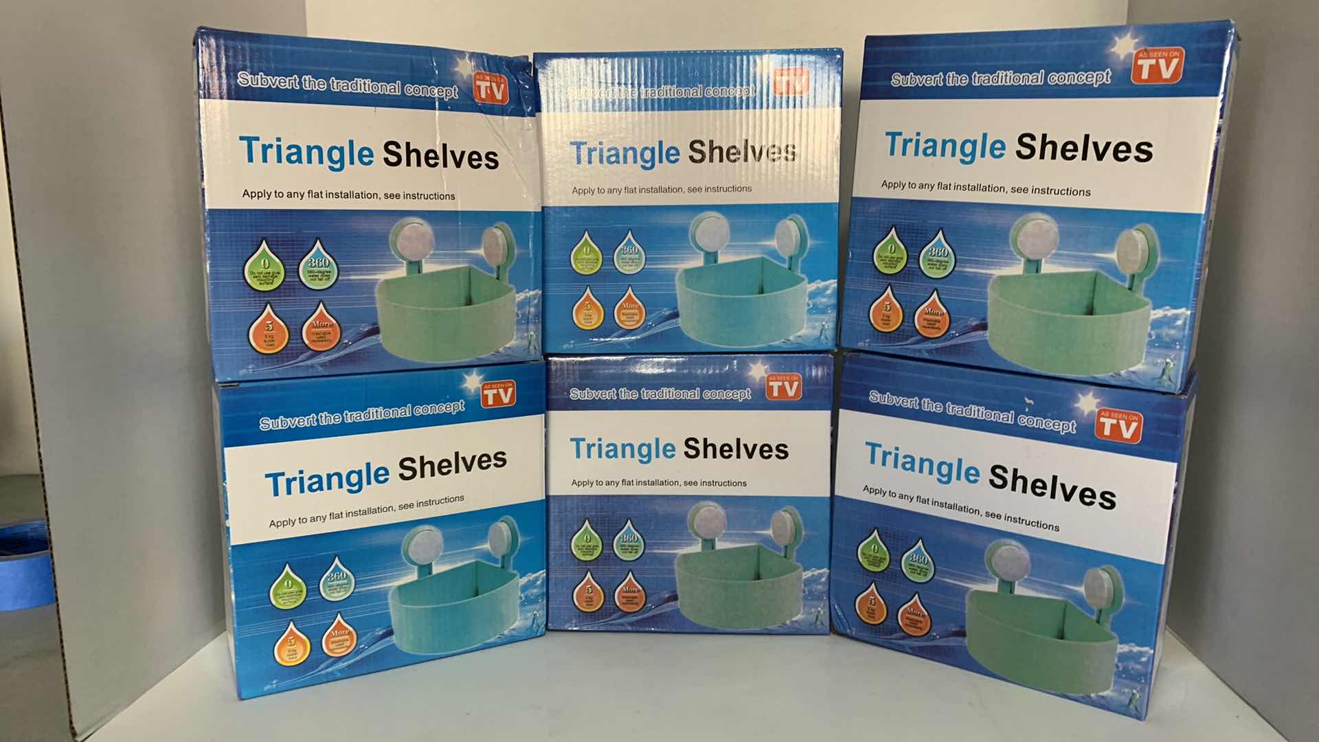 Photo 1 of 6-TRIANGLE SHELVES