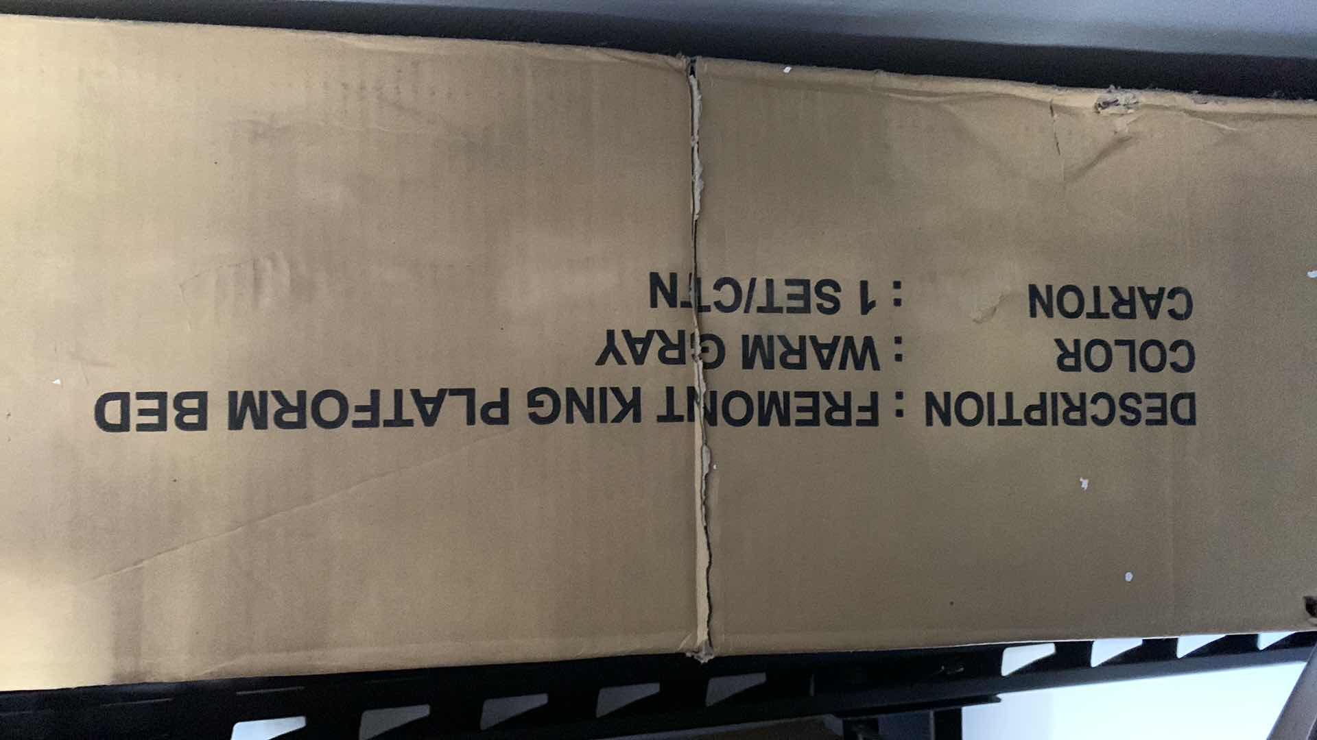 Photo 1 of FREMONT KING PLATFORM BED FRAME