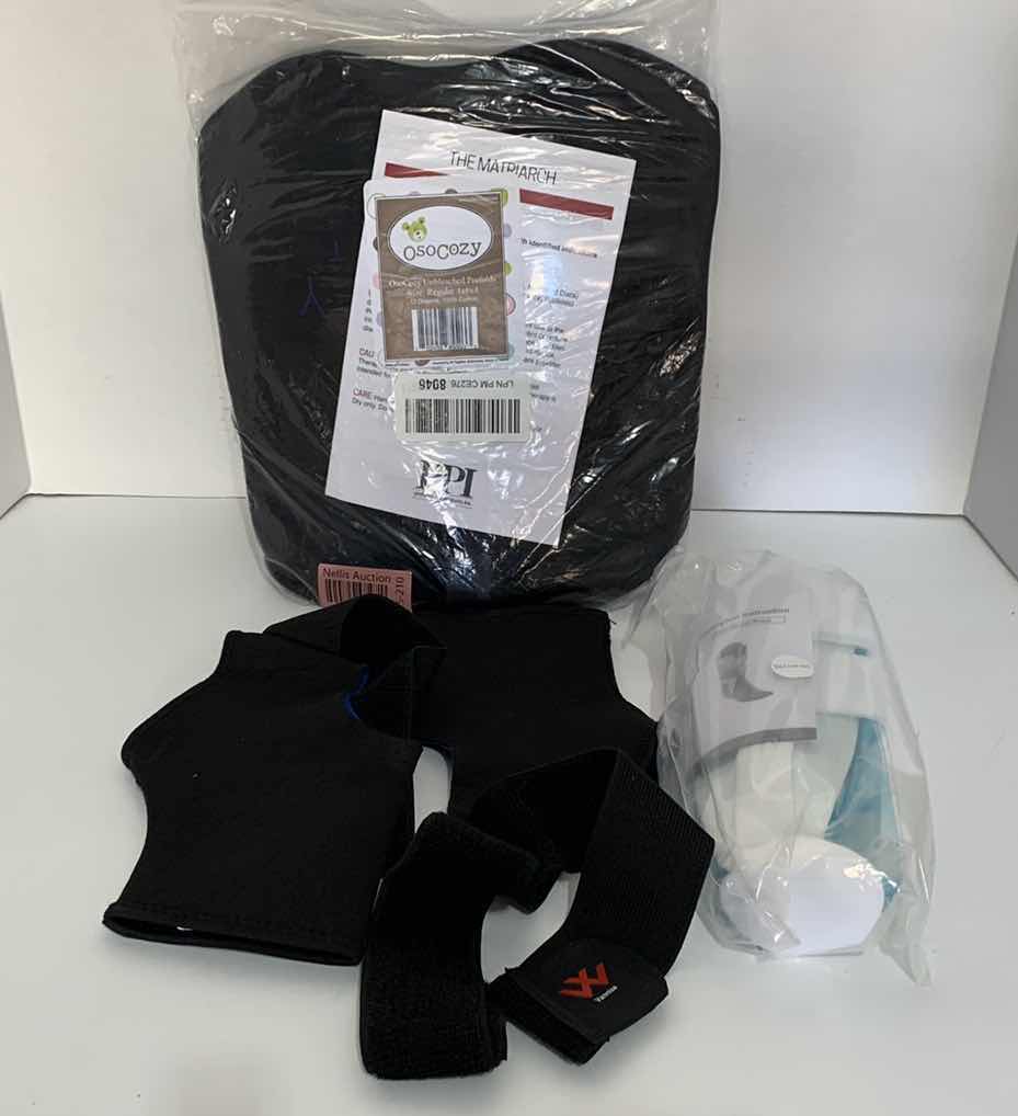 Photo 1 of 3-ANKLE BRACES AND A BACK BRACE