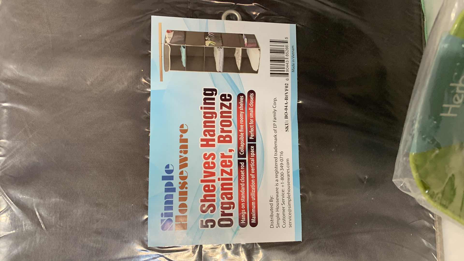 Photo 1 of 2-CLOSET HANGING ORGANIZERS AND ANHERB GARDEN SET