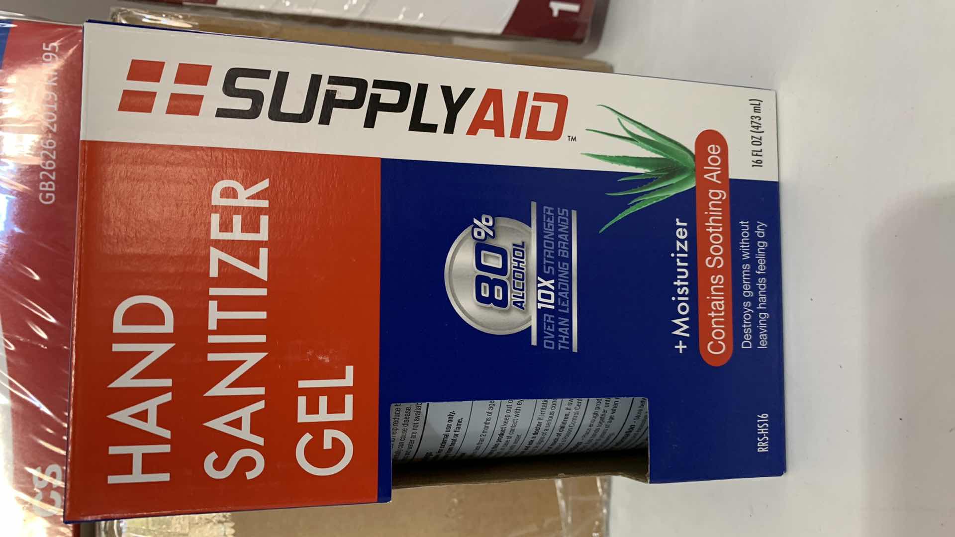 Photo 1 of 3-BOXES OF KN95 MASKS AND 4-HAND SANITIZER GELS