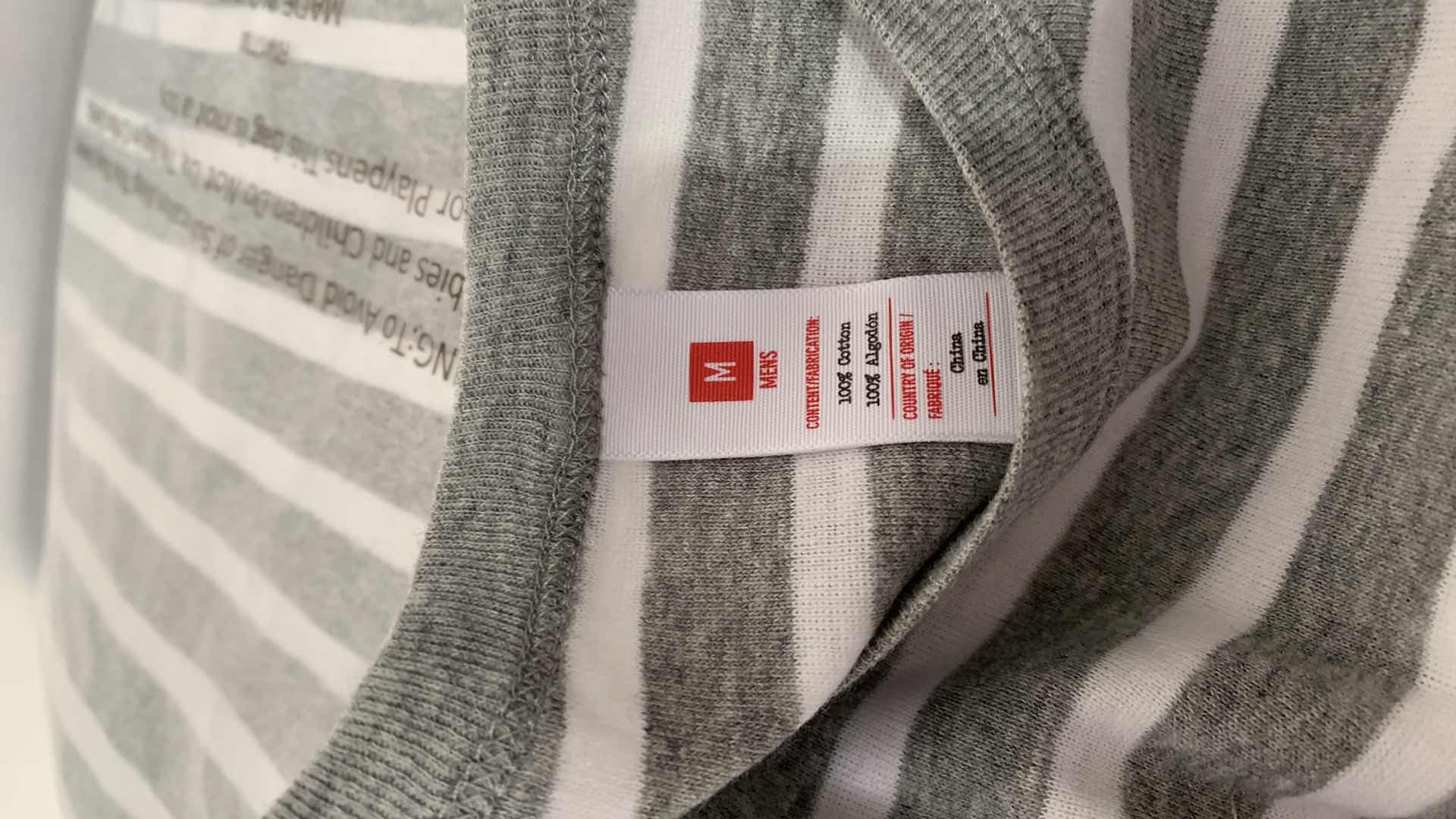 Photo 1 of 5-MENS SLEEPWEAR 100% COTTON SETS SIZE MEDIUM