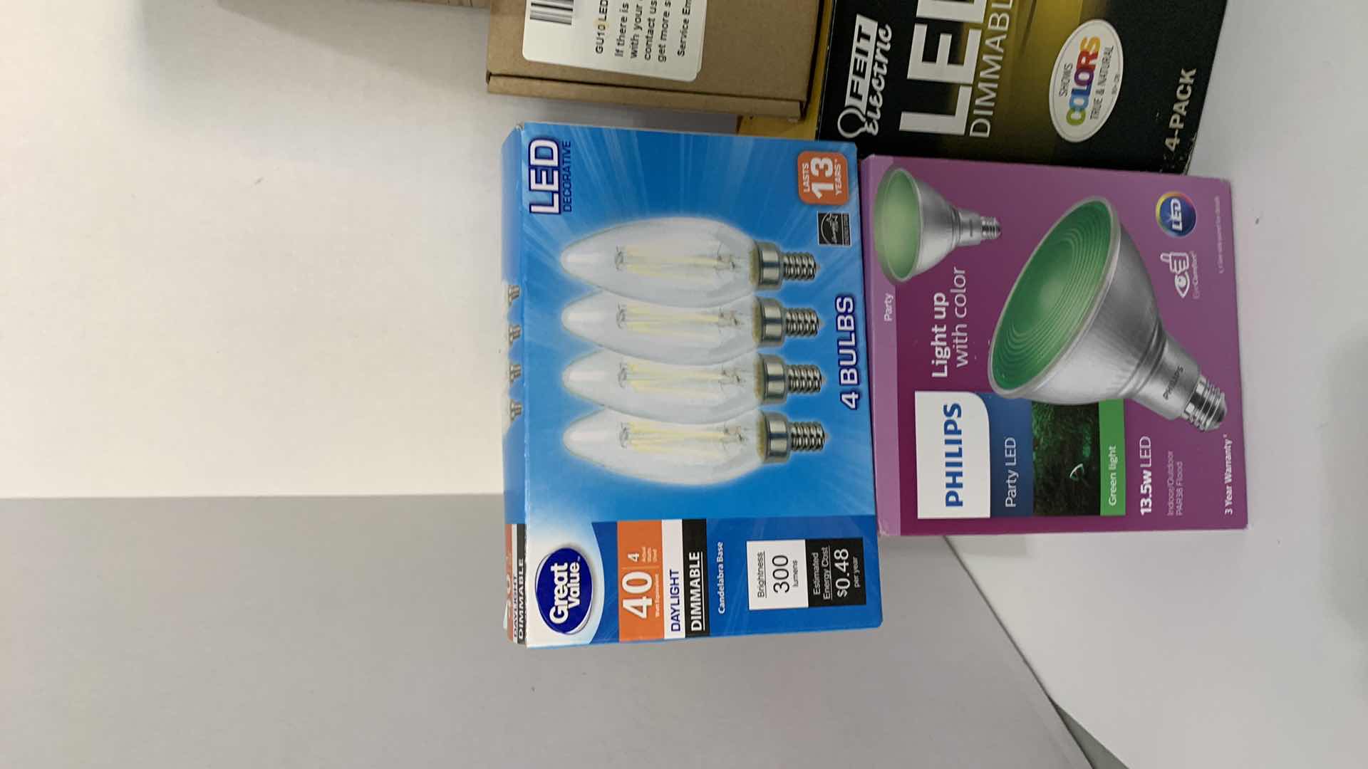 Photo 1 of ASSORTED LIGHT BULBS
