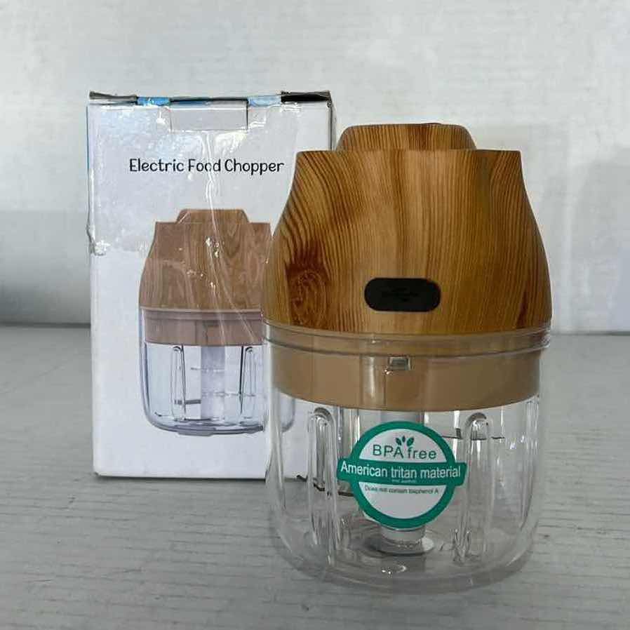 Photo 3 of GRILL BASKET, GRILL TUBES, ELECTRIC FOOD CHOPPER, WHISKEY STONE SET - LOT 4