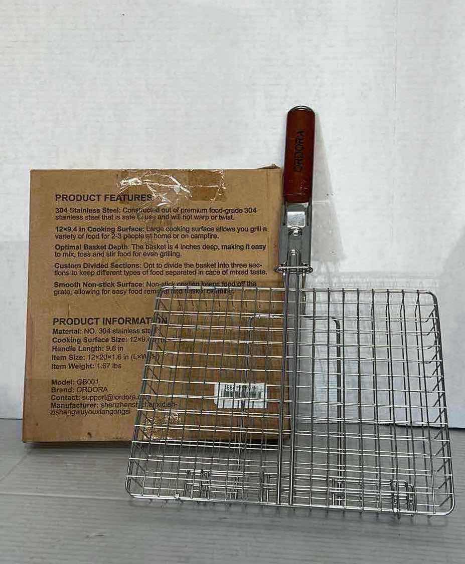 Photo 4 of GRILL BASKET, GRILL TUBES, ELECTRIC FOOD CHOPPER, WHISKEY STONE SET - LOT 4