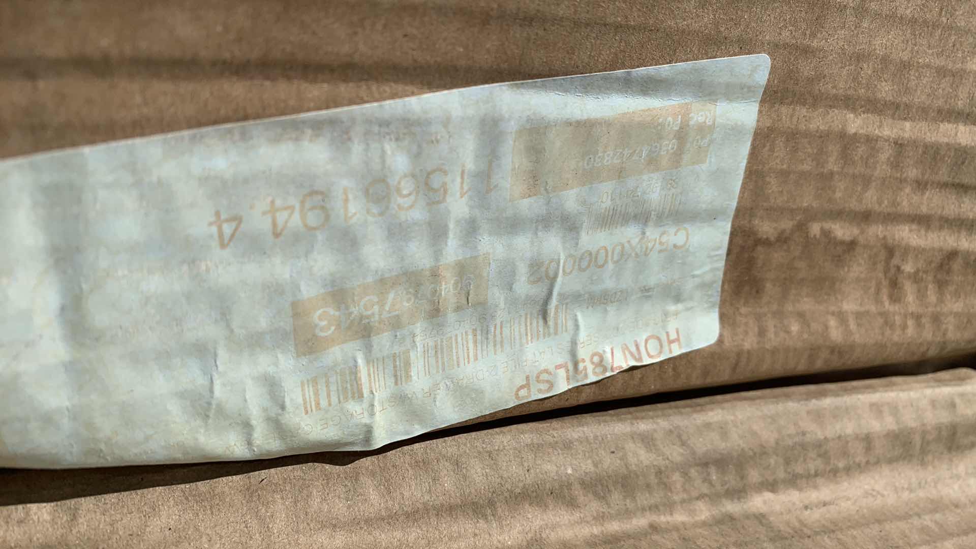 Photo 1 of HON BRIGADE 700 SERIES LATERAL FILE, THREE SHELF ENCLOSED STORAGE BLACK COLOR MODEL HON785LSP  