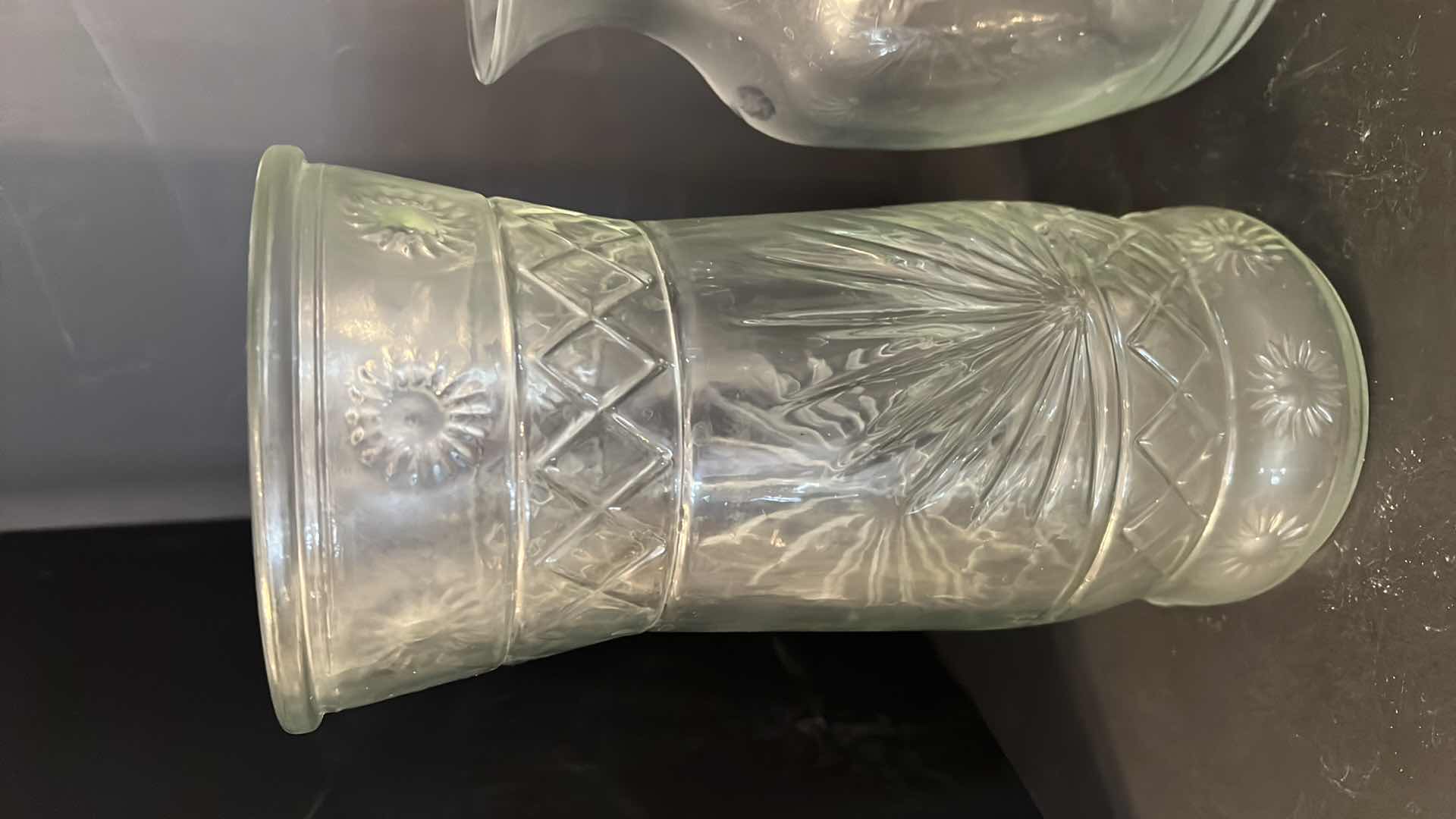 Photo 4 of 4- GLASS VASES. VARIOUS SIZES, LARGEST 11”H.