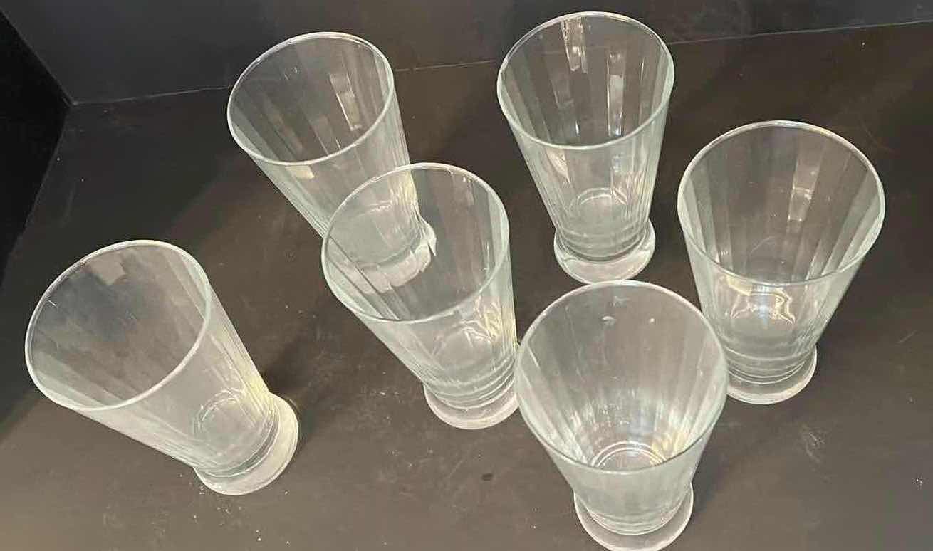 Photo 1 of 6-6” WATER GLASSES