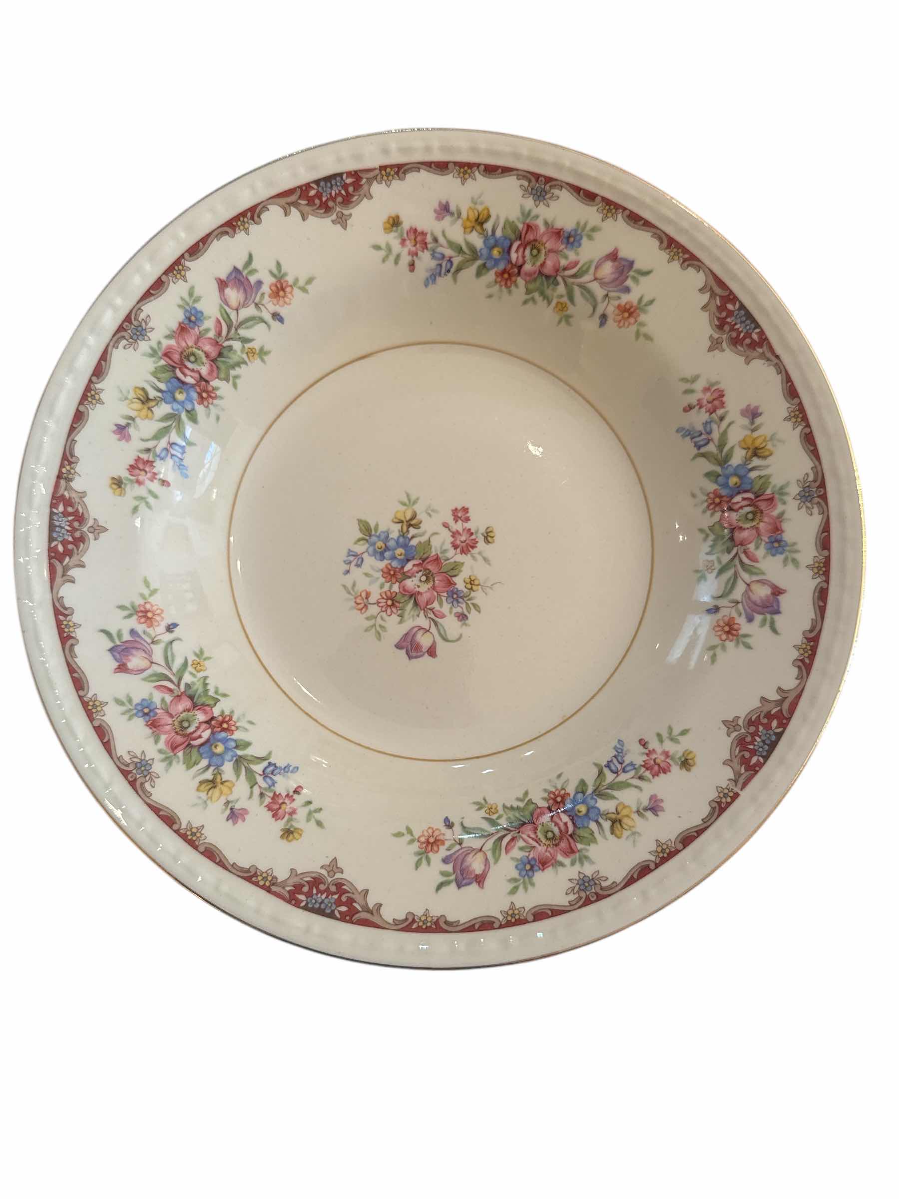 Photo 1 of 14 HOMER LAUGHLIN EGGSHELL GEORGIAN SOUP BOWLS-PART OF LARGER SET (SOLD SEPARATELY)