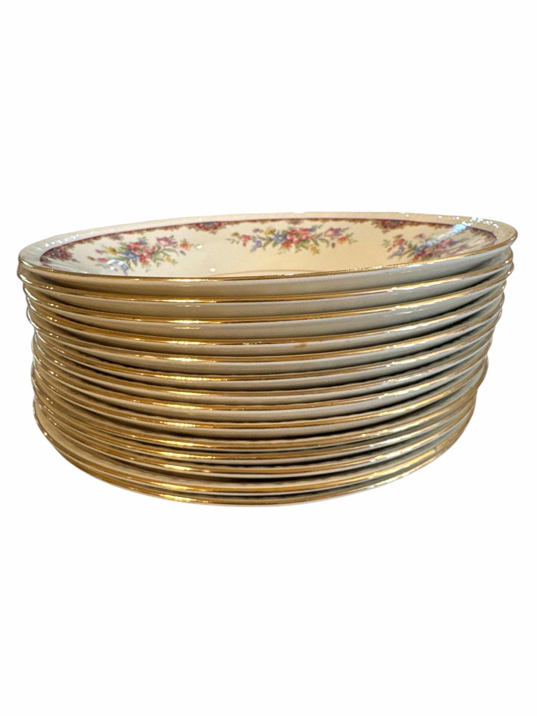 Photo 1 of 14 HOMER LAUGHLIN EGGSHELL GEORGIAN SOUP BOWLS-PART OF LARGER SET (SOLD SEPARATELY)