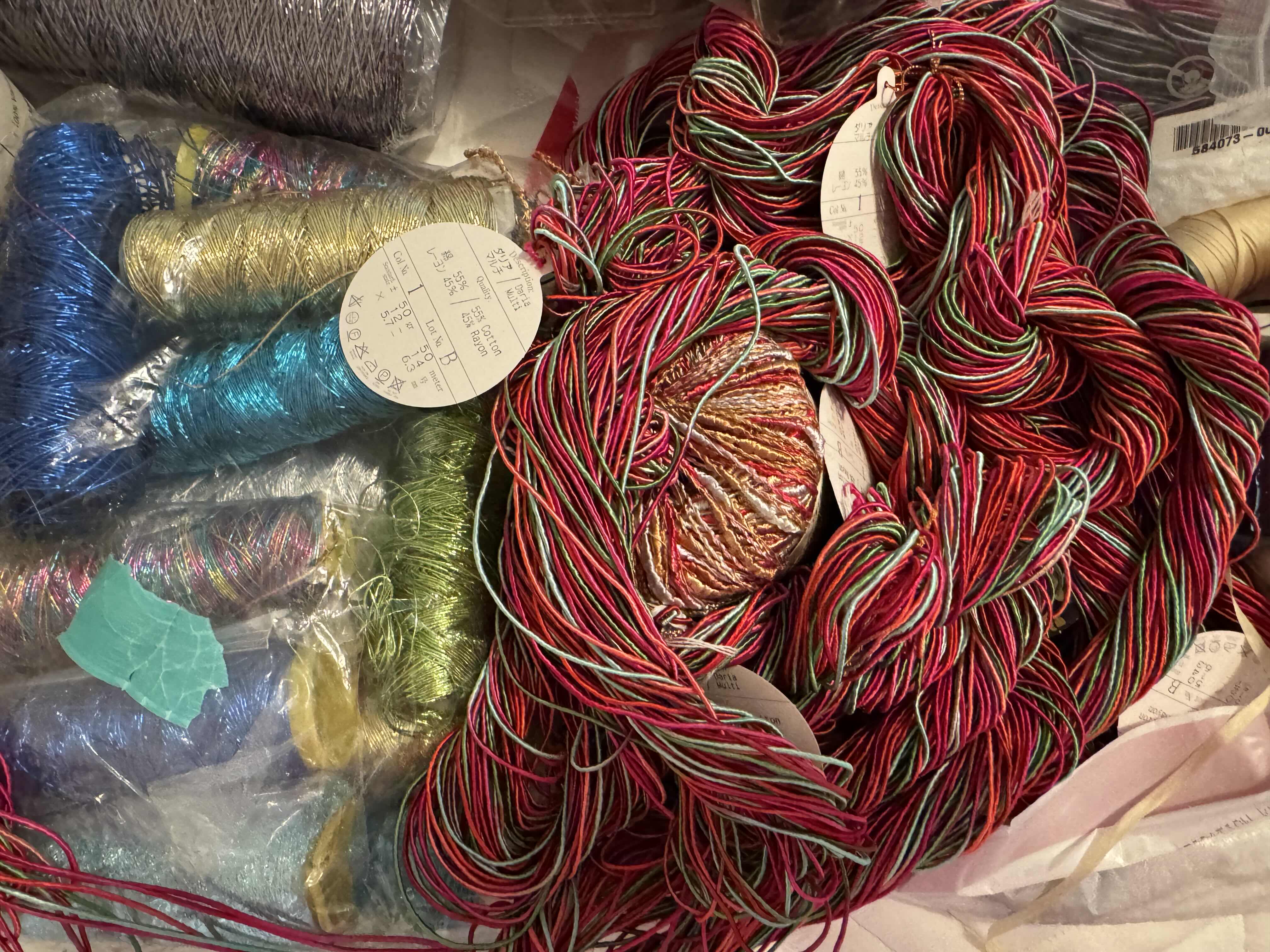 Photo 1 of BAG OF YARN FOR SPECIALTY FIBER ART