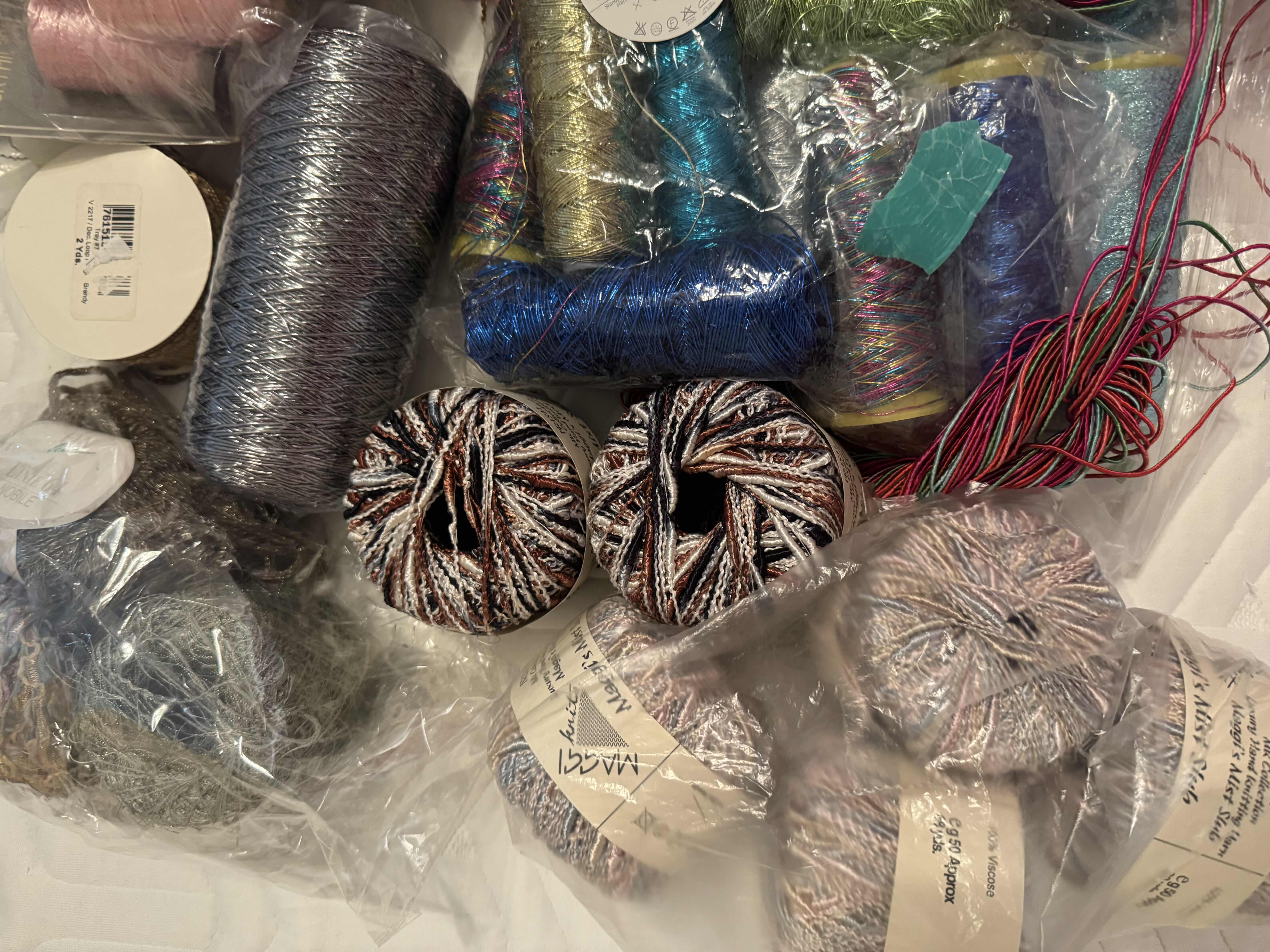 Photo 3 of BAG OF YARN FOR SPECIALTY FIBER ART