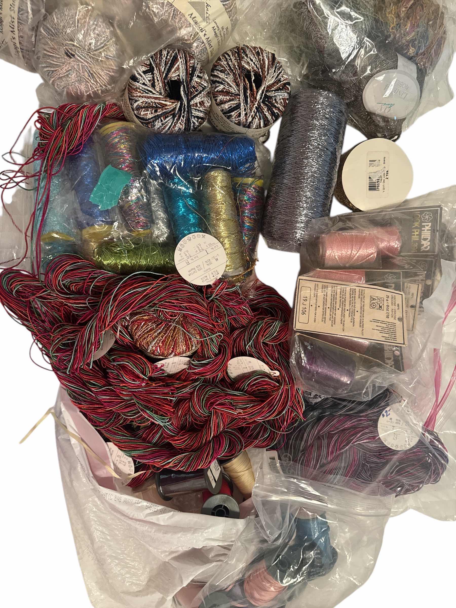 Photo 1 of BAG OF YARN FOR SPECIALTY FIBER ART