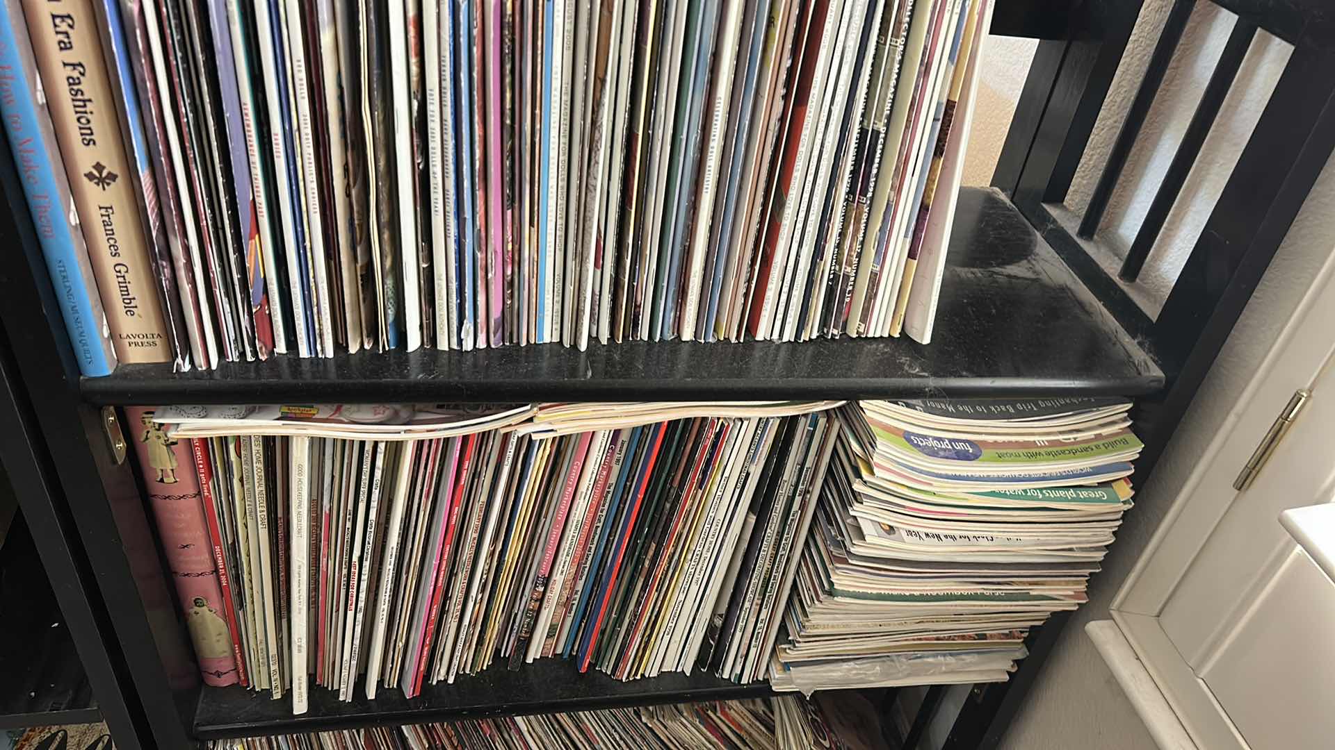 Photo 1 of CONTENTS OF  6 SHELVES CRAFTING BOOKS , SHELF INCLUDED