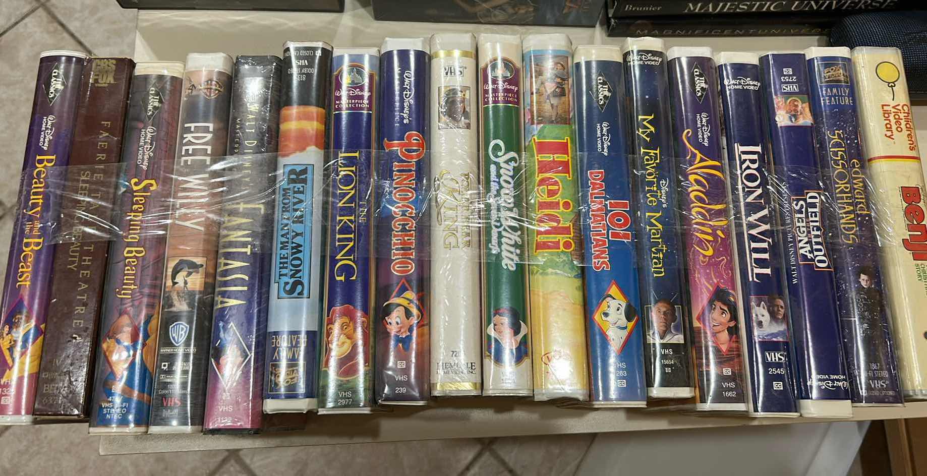 Photo 1 of 18- ASSORTED DISNEY VHS