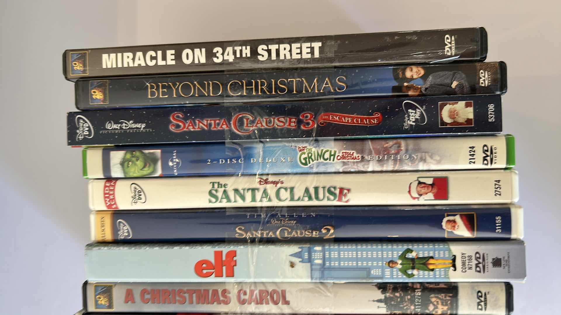 Photo 1 of 10- ASSORTED CHRISTMAS DVD’S