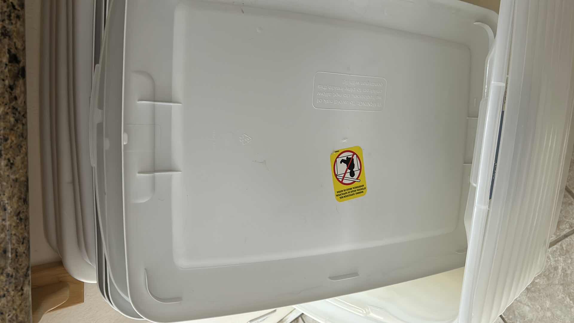 Photo 1 of 10- PLASTIC CONTAINERS 23” X 16”