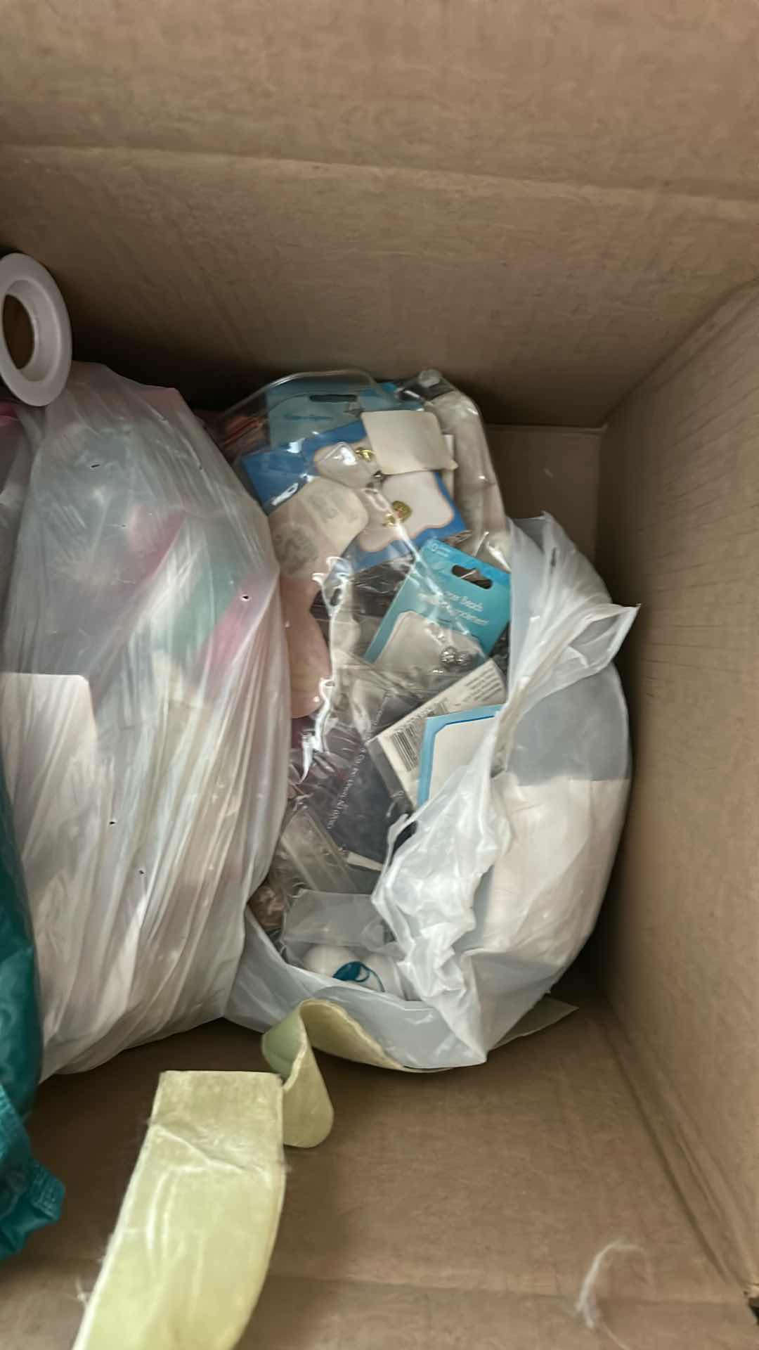 Photo 1 of CONTENTS OF BOX ASSORTED RIBBONS