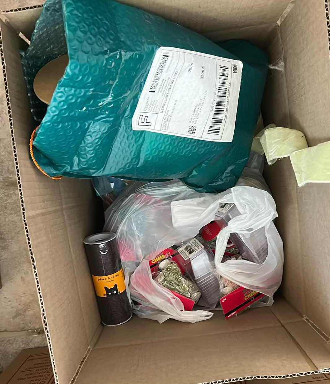 Photo 1 of CONTENTS OF BOX ASSORTED RIBBONS