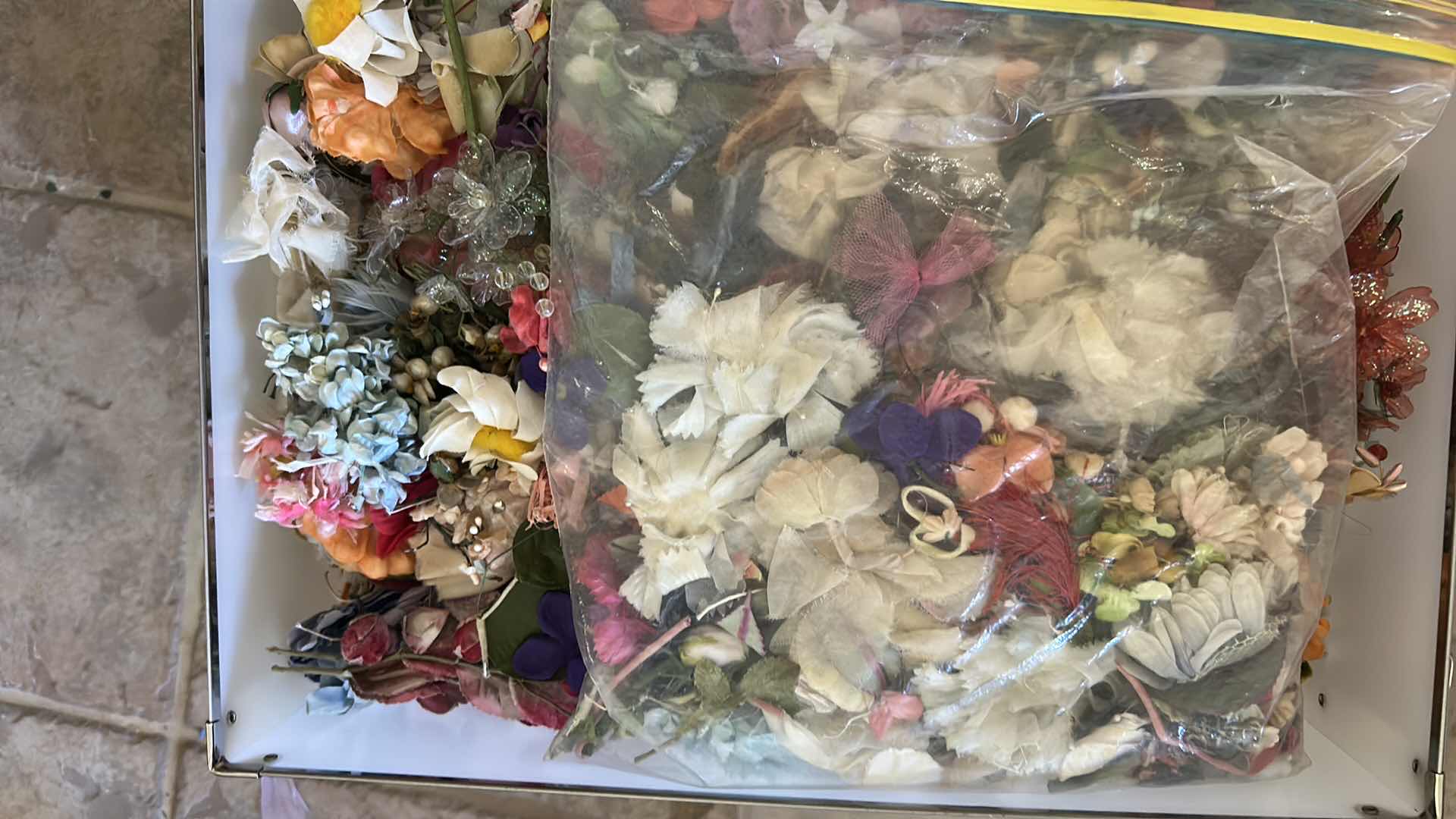 Photo 1 of 3 -CONTAINER CRAFTING SUPPLIES