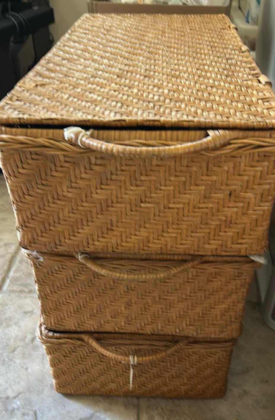 Photo 1 of 3- WOVEN CONTAINERS CRAFT SUPPLIES