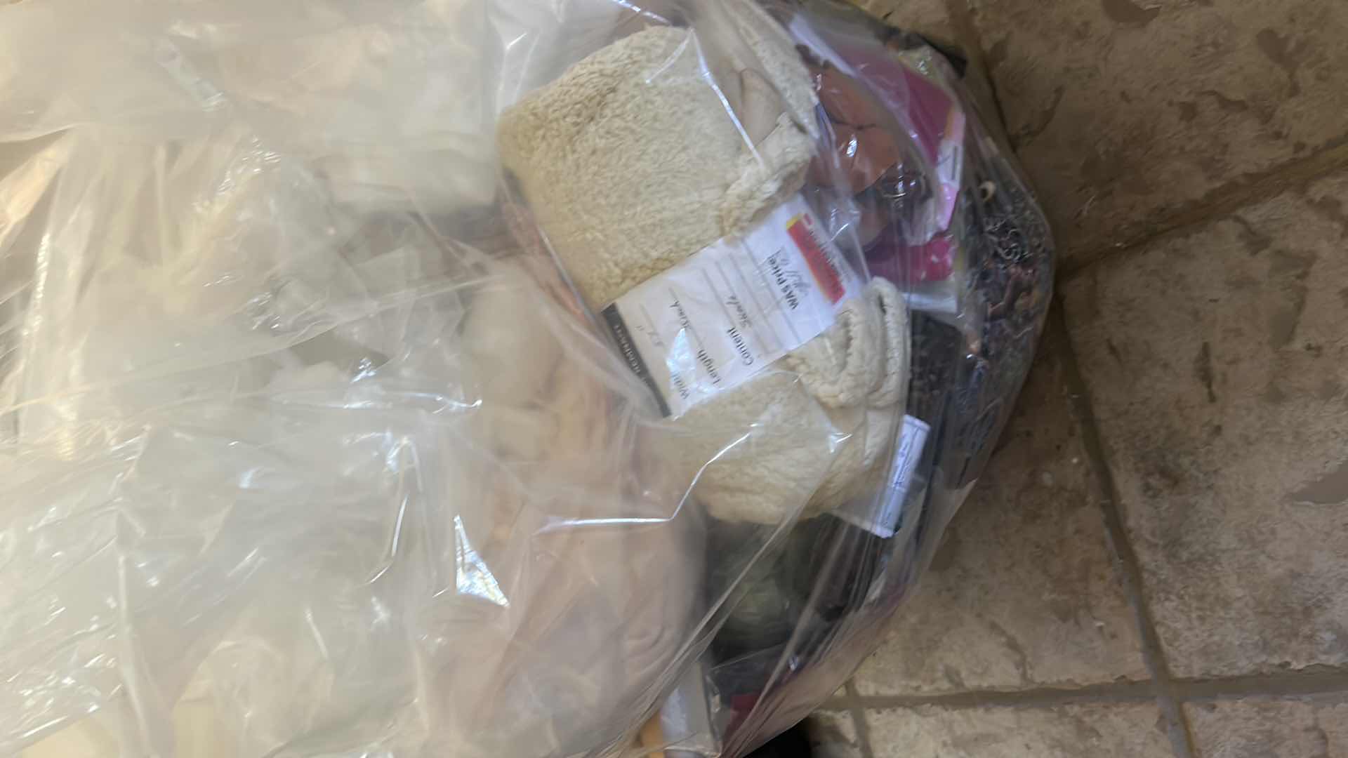 Photo 1 of CONTENTS OF BAG ASSORTED FABRIC