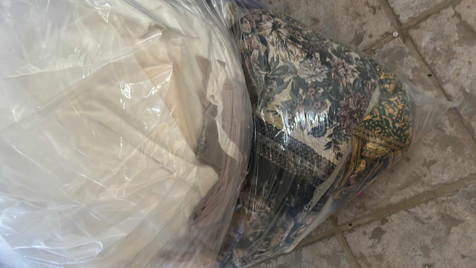 Photo 1 of CONTENTS OF BAG ASSORTED FABRIC