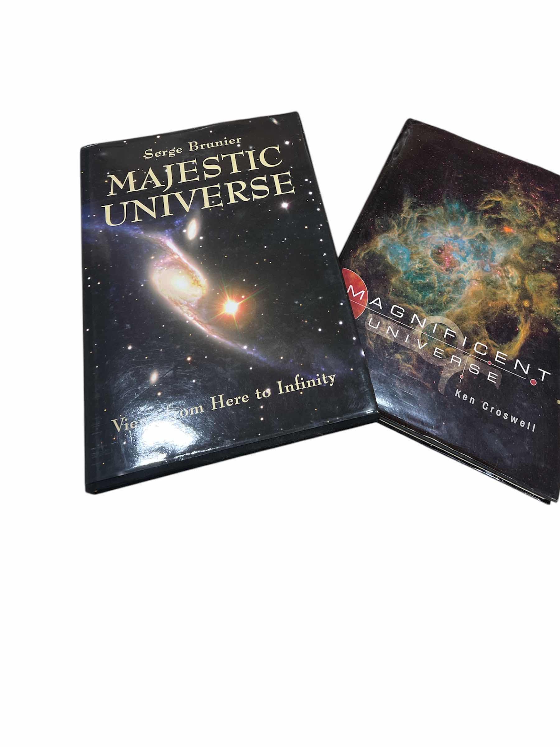 Photo 1 of 2 - COFFEE TABLE BOOKS - MAJESTIC UNIVERSE & MAGNIFICENT UNIVERSE.