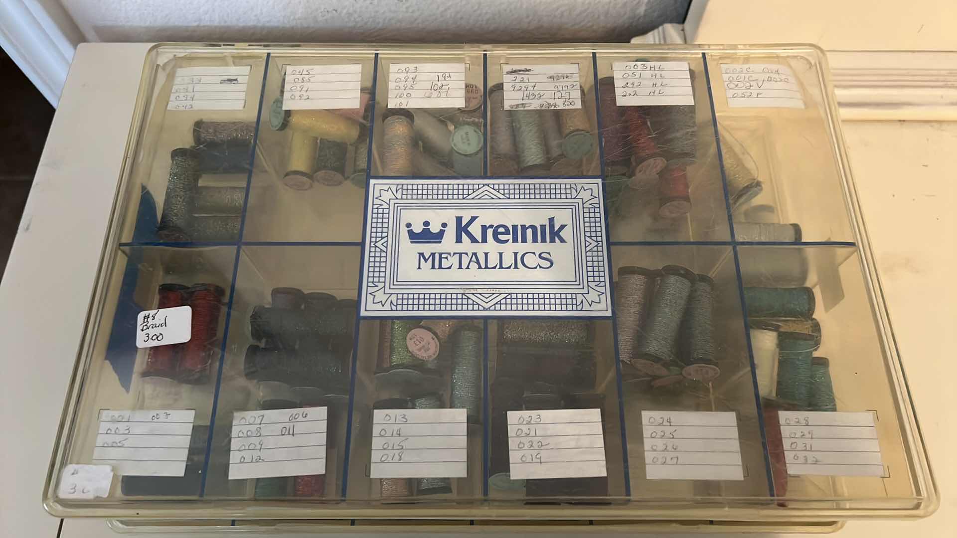 Photo 1 of 2 CONTAINERS OF KREINIK METALLICS  THREAD