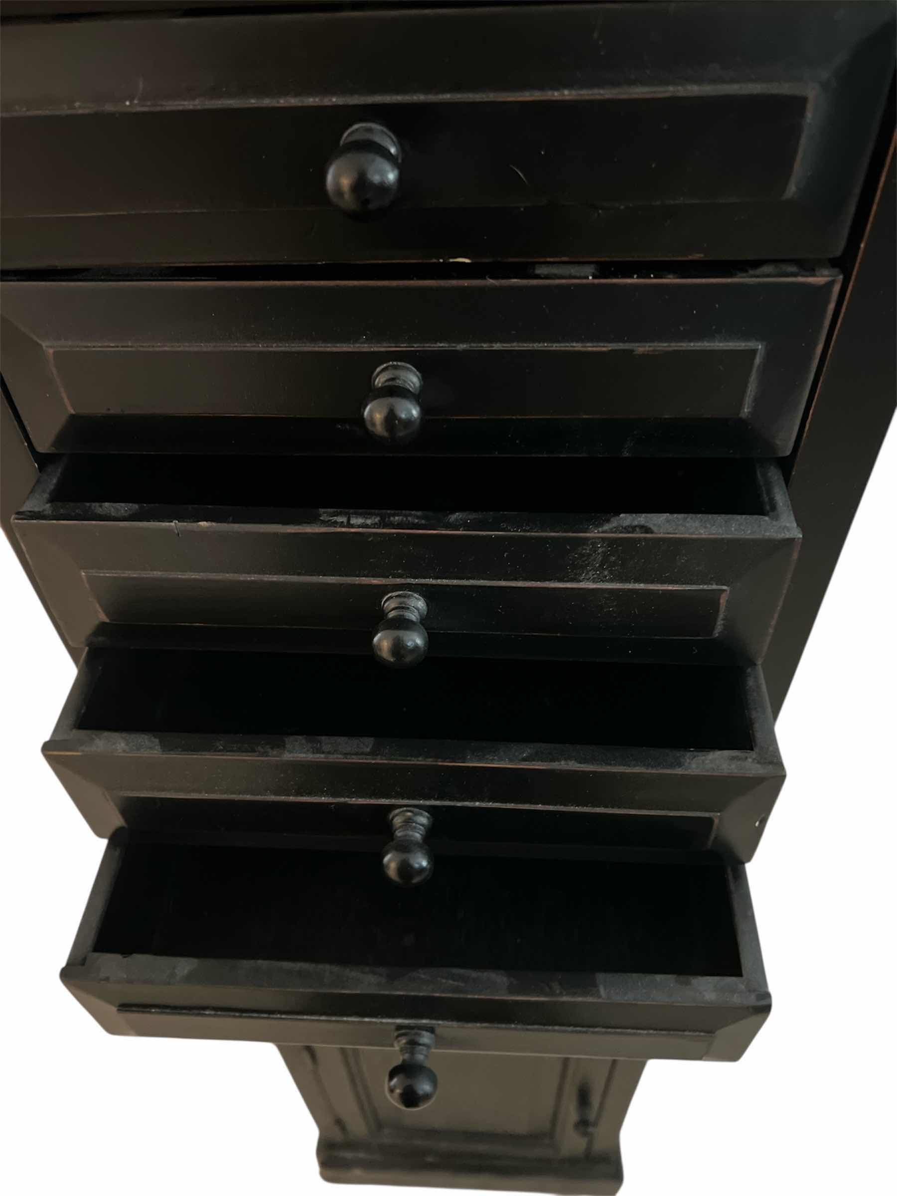 Photo 1 of 13 DRAWER AND DARK WOOD STORAGE CABINET 48”