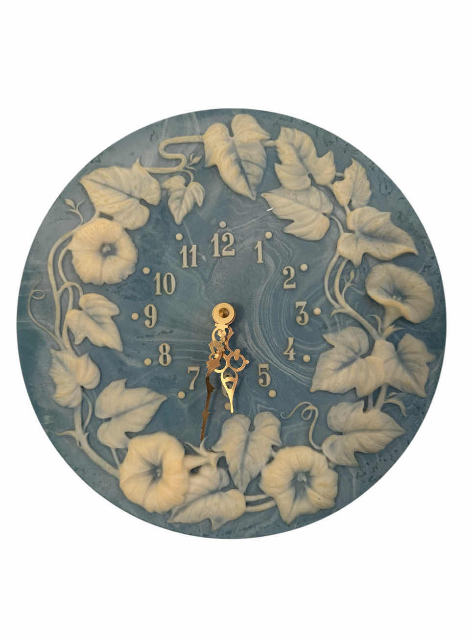 Photo 1 of 30
VINTAGE CLOCK DESIGN GIFT, ALABASTER,  BLUE AND IVORY
D11”