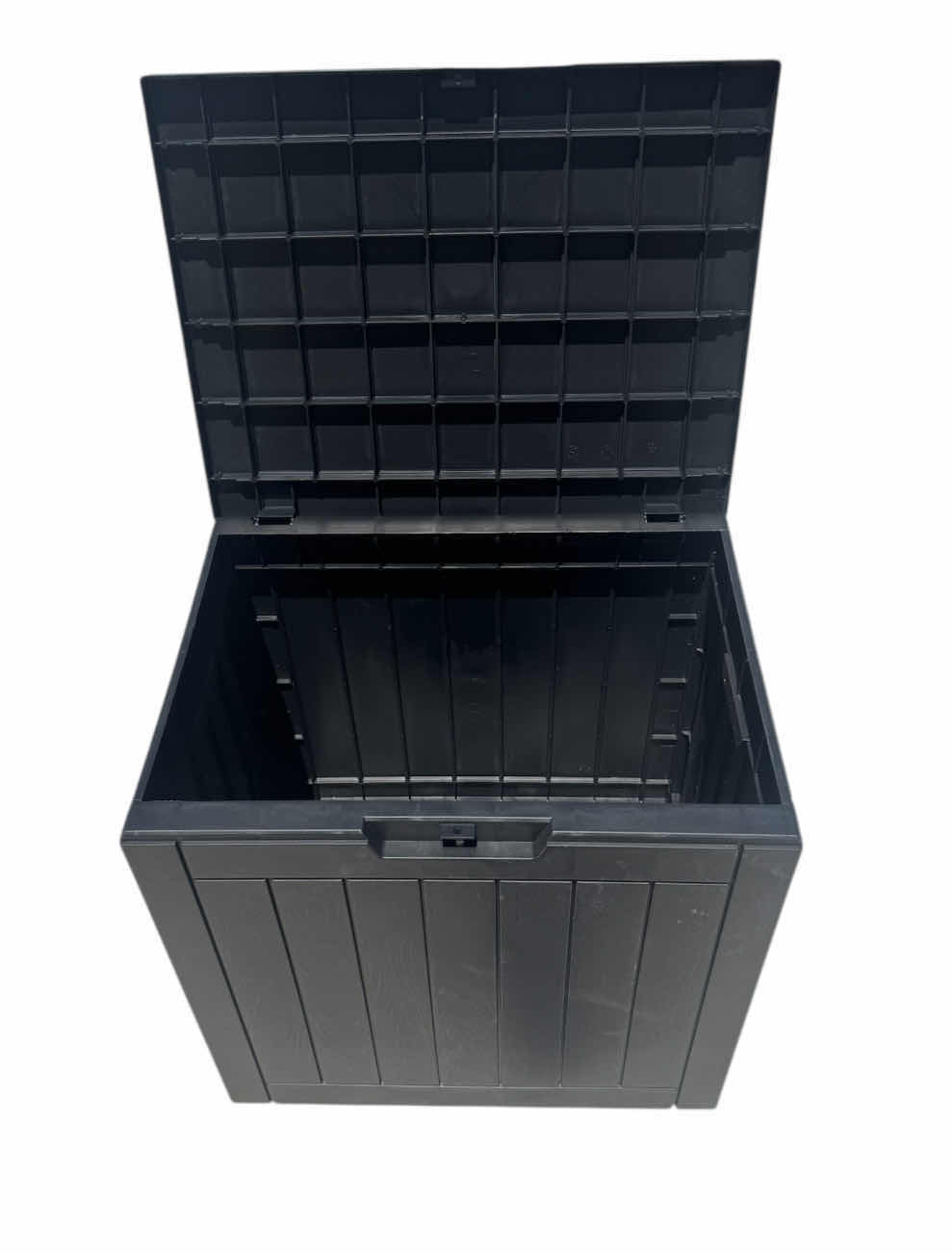 Photo 4 of 2- OUTDOOR STORAGE DECK BOX, BLACK
22” X 17” X H21”