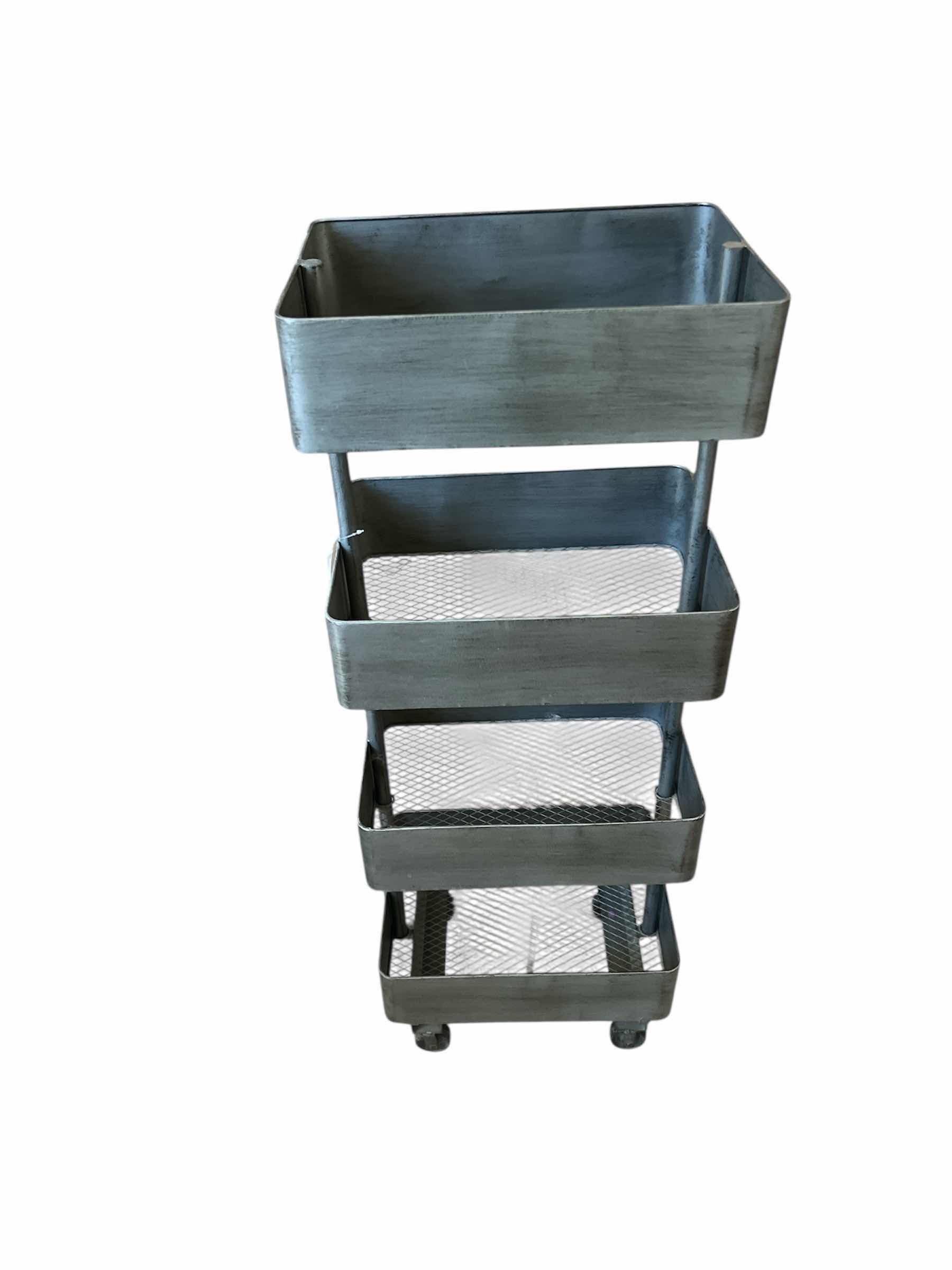 Photo 1 of 4 LEVEL METAL ROLLING CART