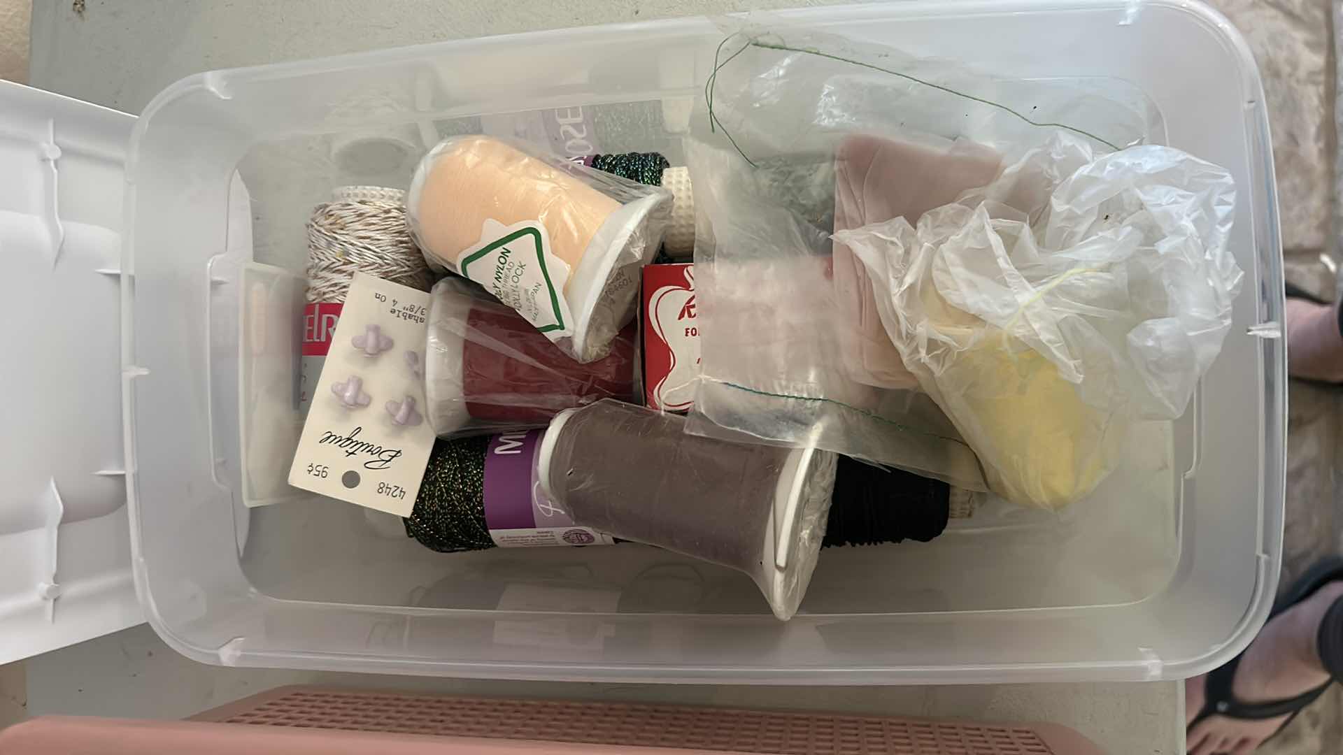 Photo 1 of 2- CONTAINERS SERGER THREAD