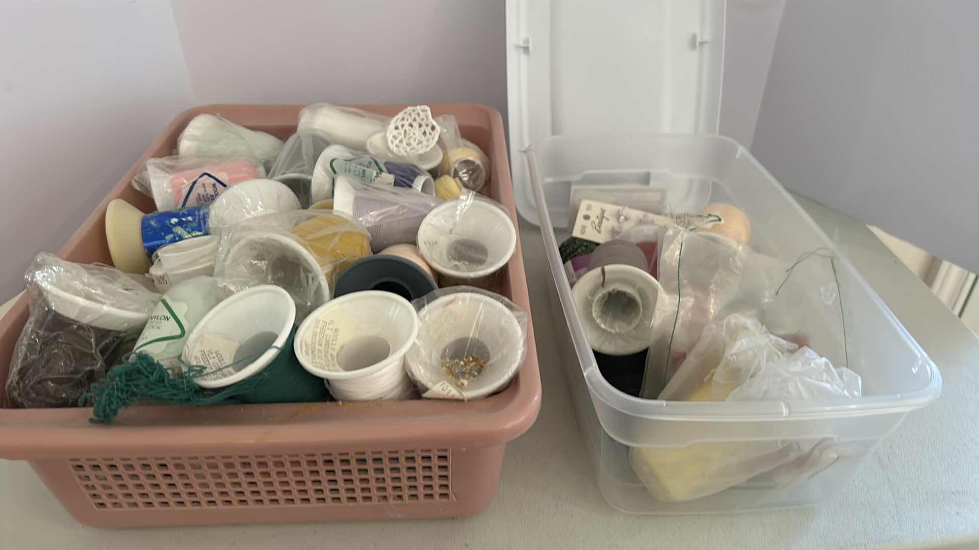 Photo 1 of 2- CONTAINERS SERGER THREAD