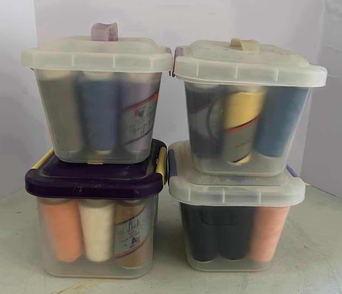Photo 1 of 4- CONTAINERS SERGER THREAD