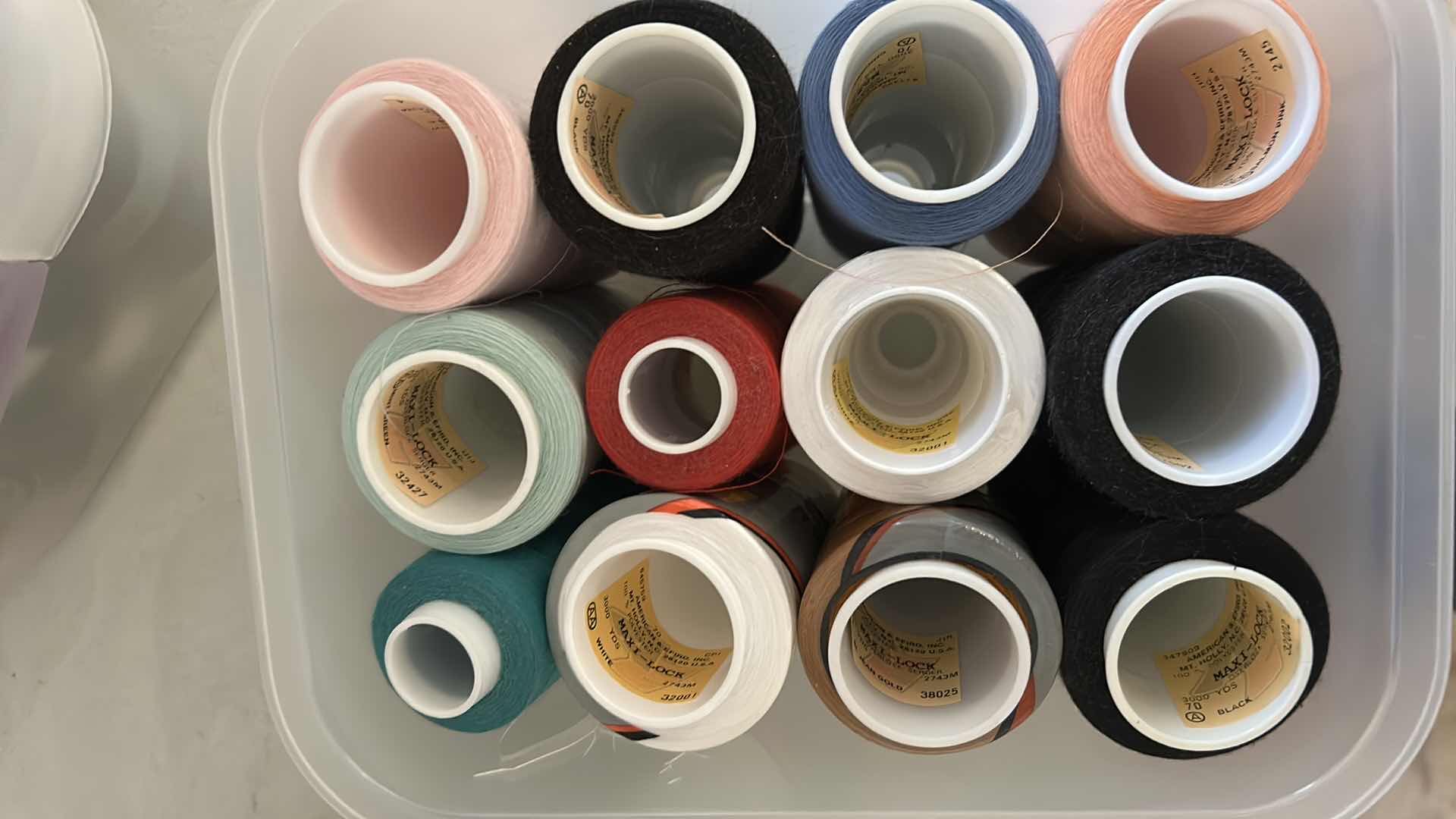 Photo 3 of 4- CONTAINERS SERGER THREAD