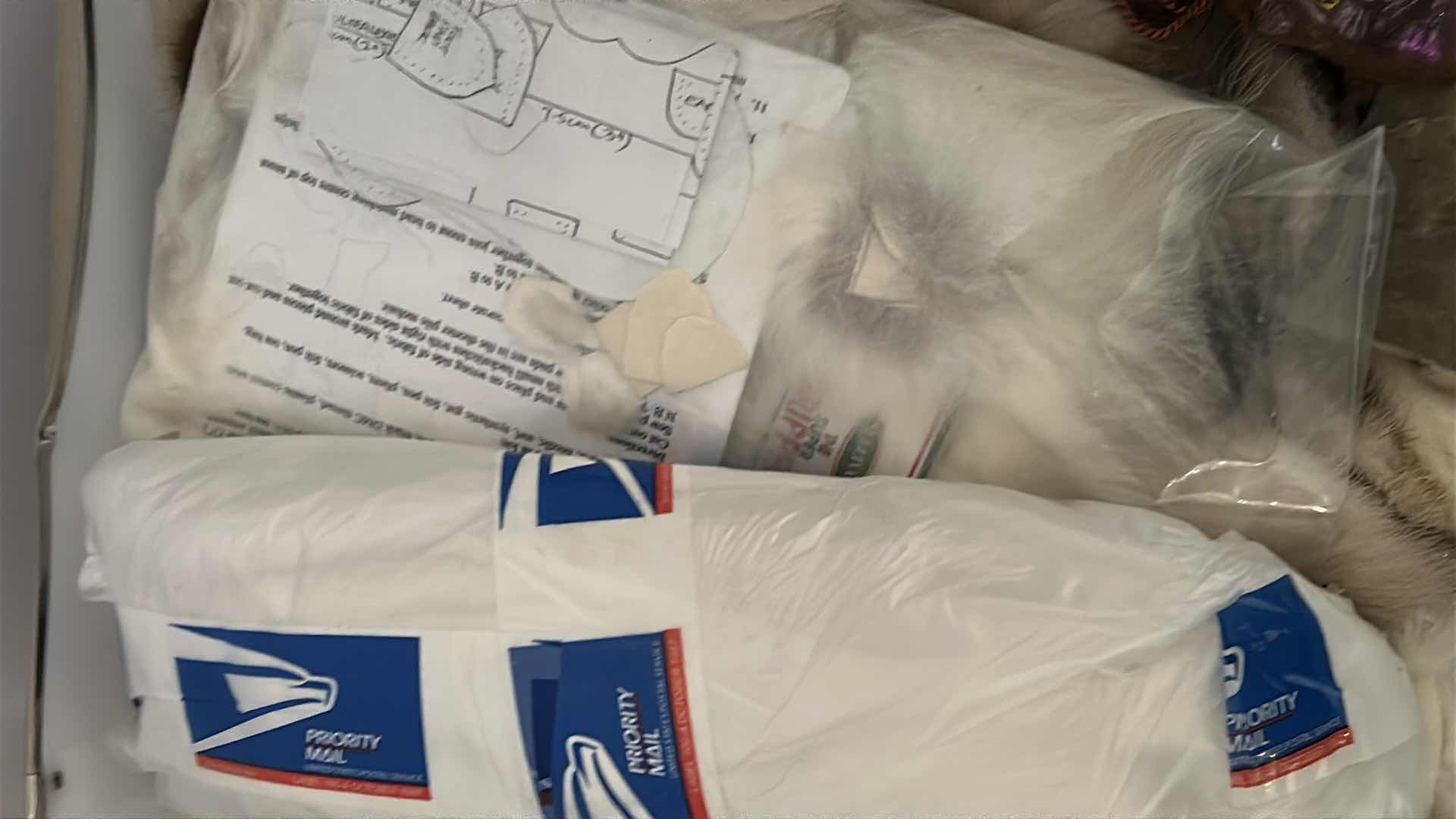 Photo 1 of 4- PLASTIC CONTAINERS CRAFTING FABRIC