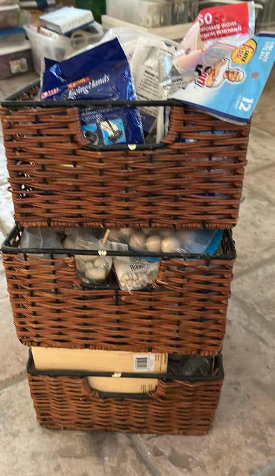 Photo 1 of 3- BASKETS CRAFT SUPPLIES