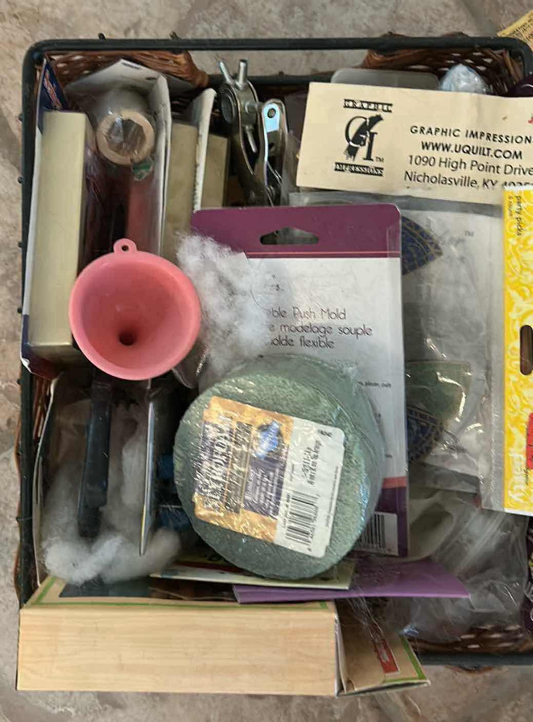 Photo 4 of 3- BASKETS CRAFT SUPPLIES