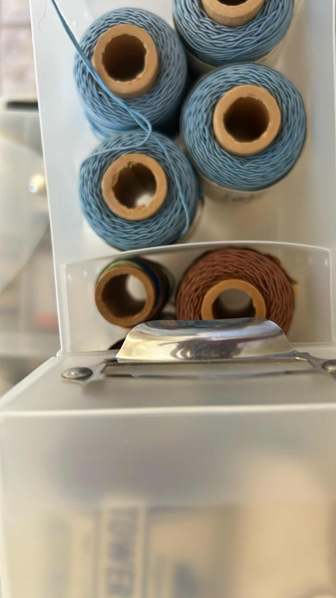 Photo 4 of 6- PLASTIC CONTAINERS CRAFT SUPPLIES