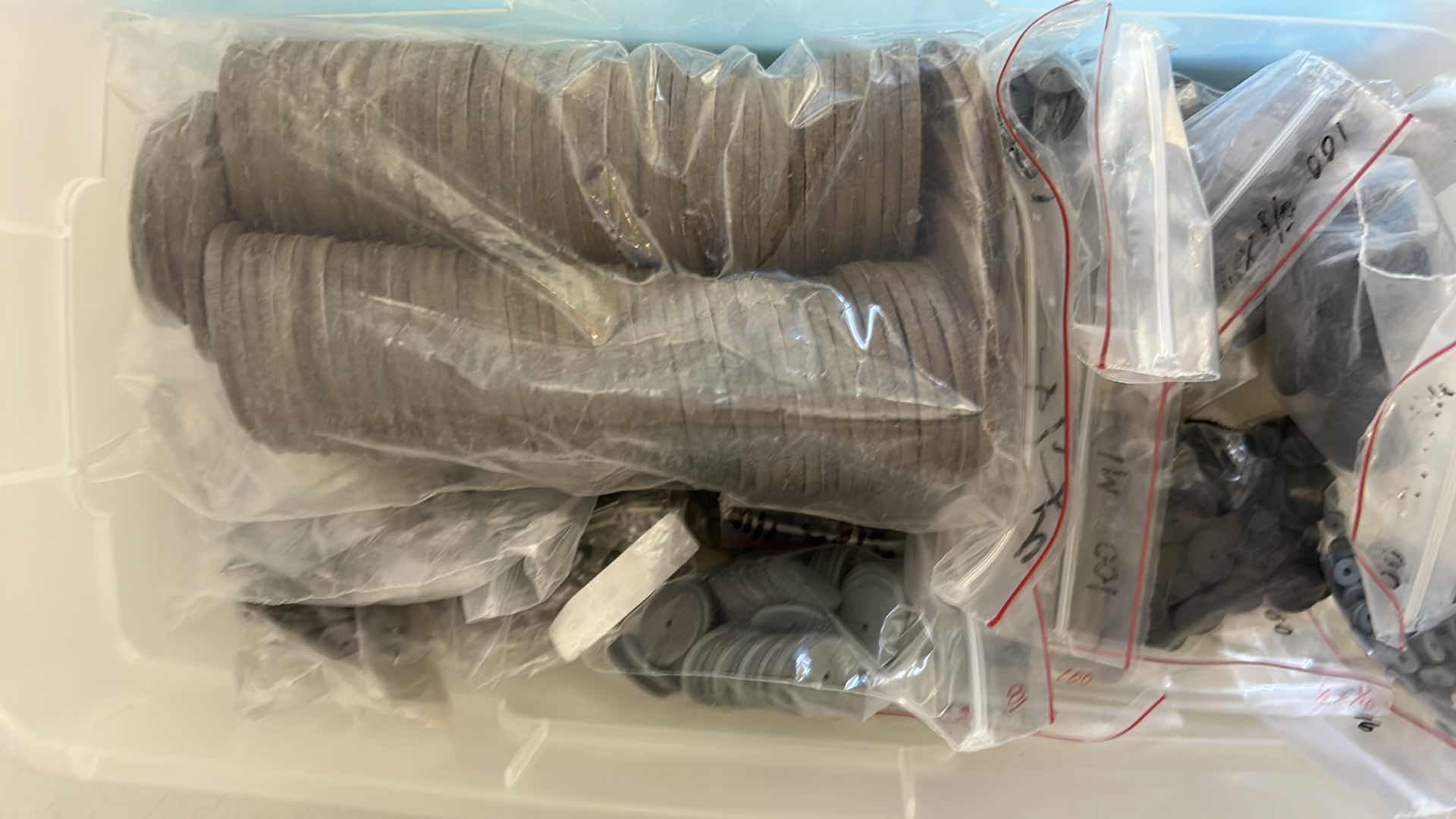 Photo 1 of 5- PLASTIC CONTAINERS