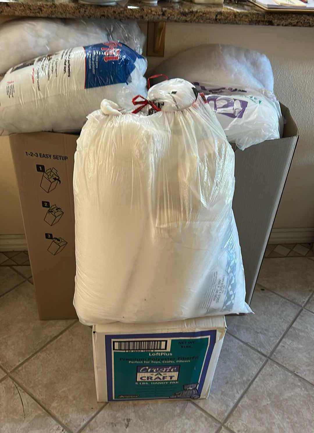 Photo 1 of ASSORTMENT OF POLY-FIL