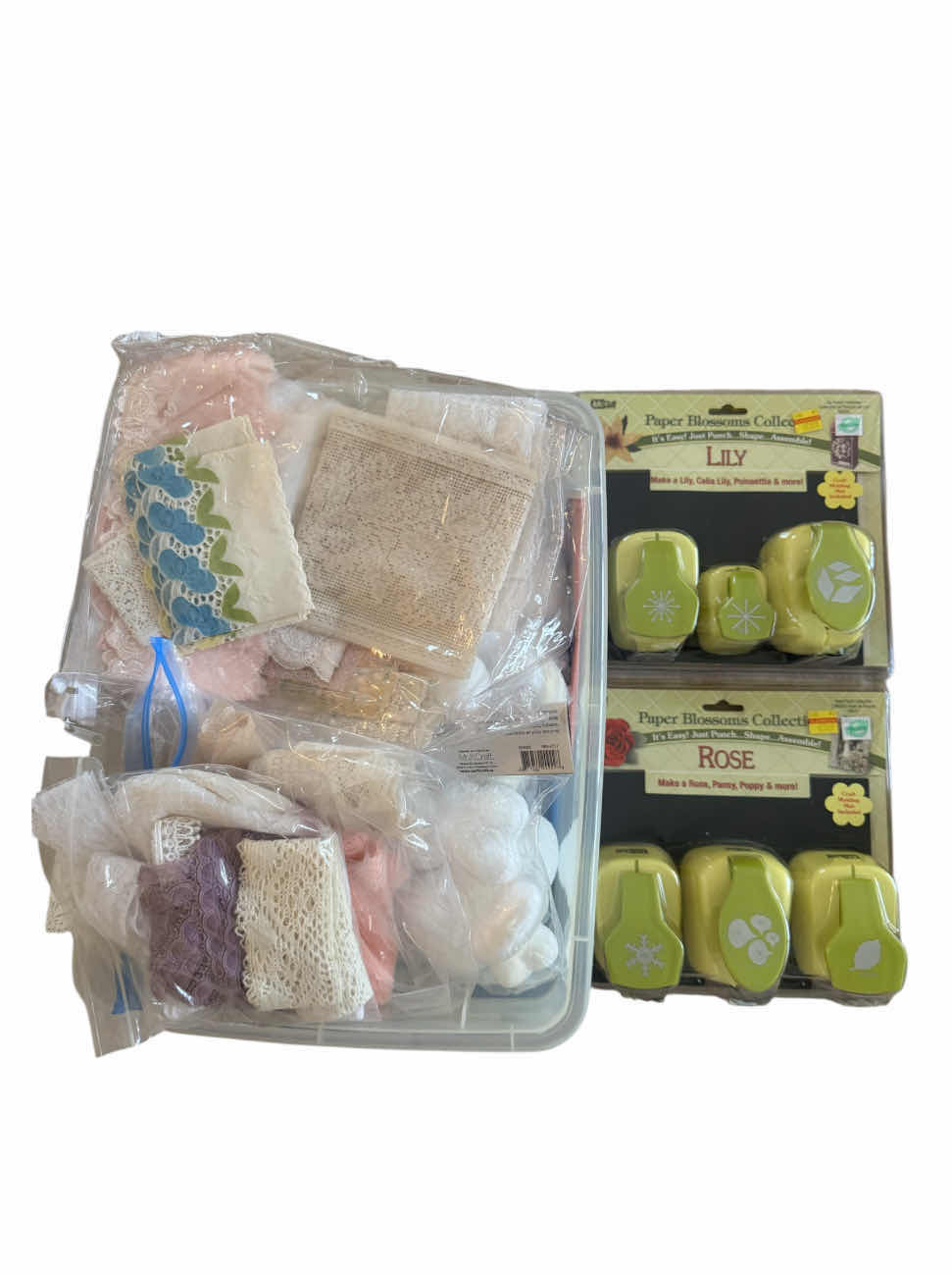 Photo 1 of ASSORTMENT OF CRAFTING SUPPLIES