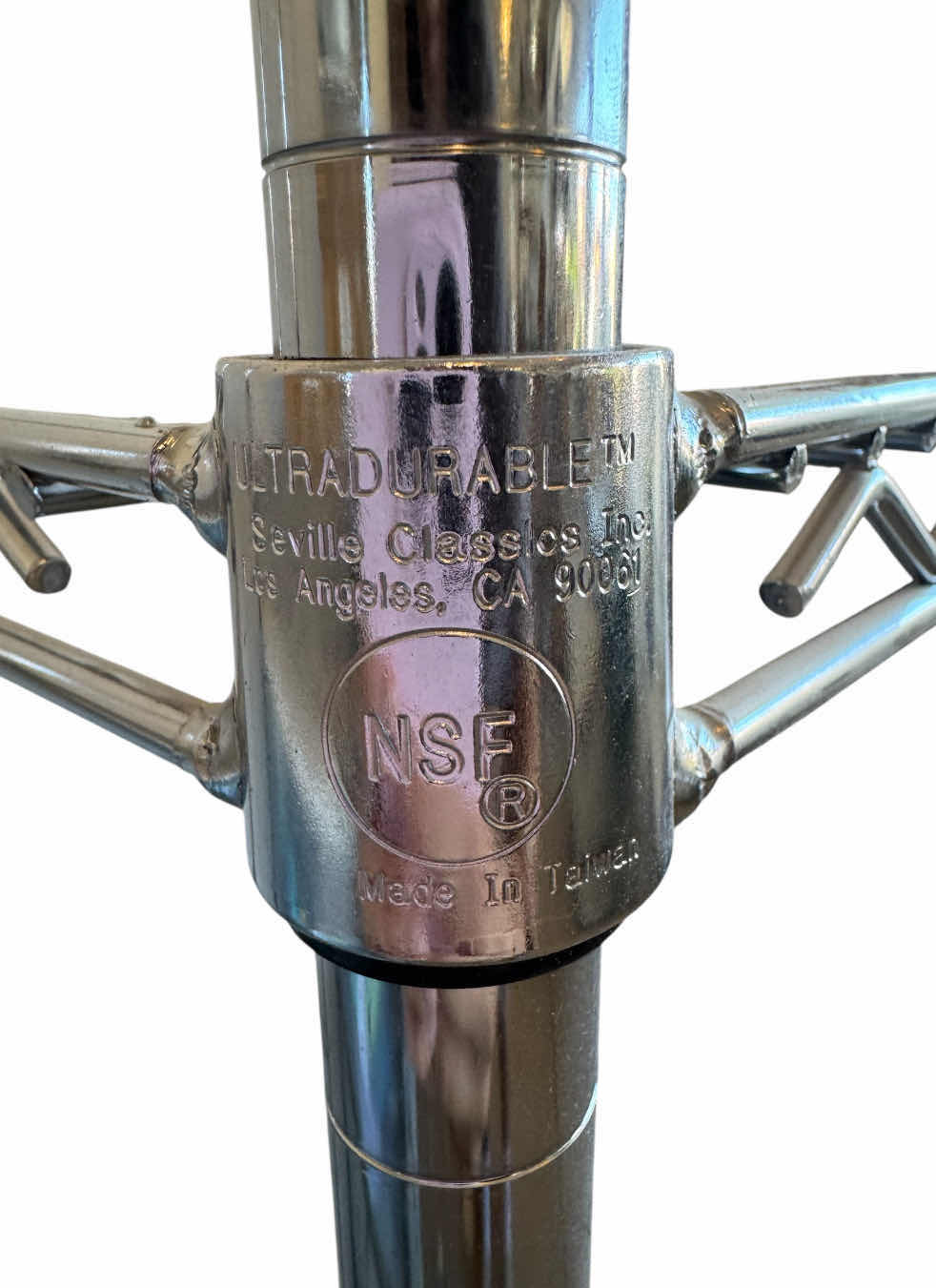 Photo 1 of 4- TIER ROLLING METAL SHELF

17.5” X 48” X H77”