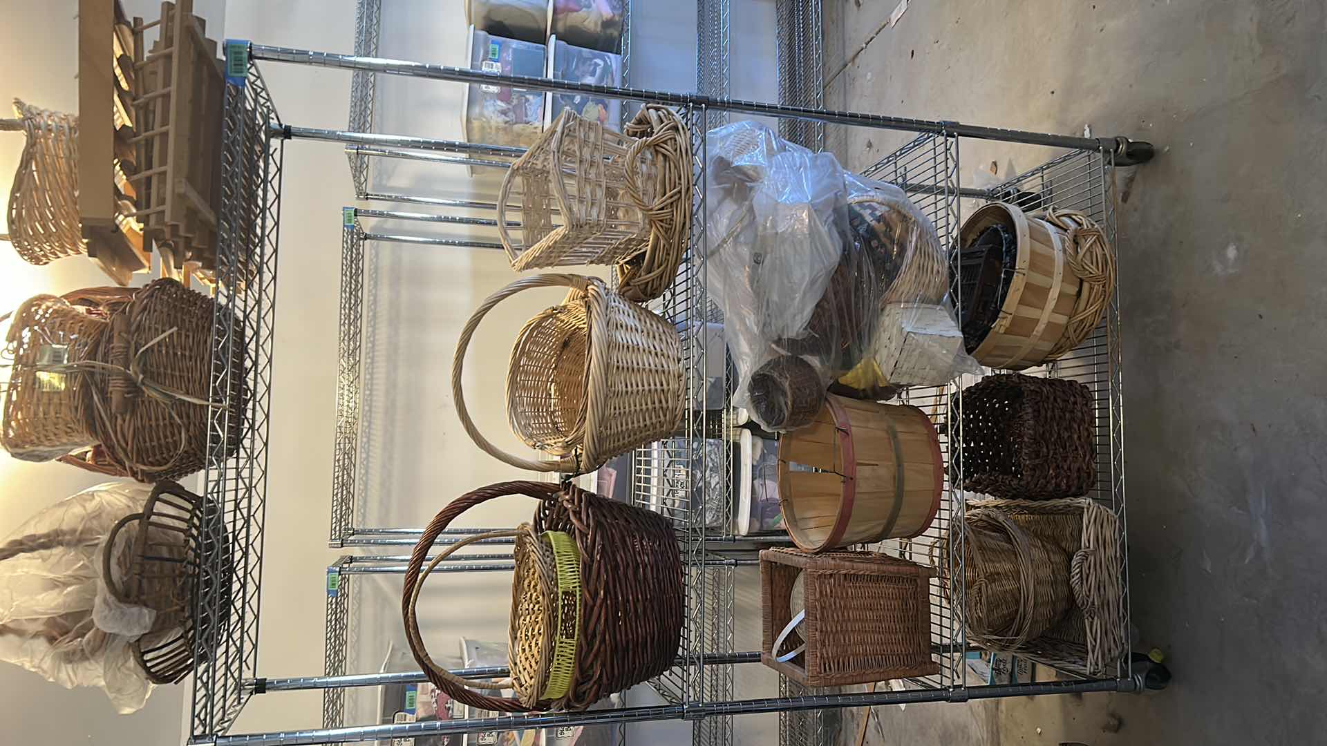 Photo 1 of ASSORTED BASKETS SHELF SOLD SEPARATELY