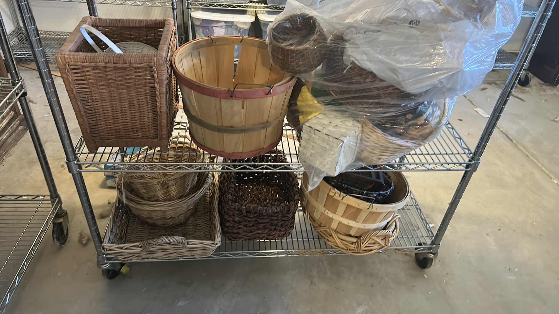 Photo 1 of ASSORTED BASKETS SHELF SOLD SEPARATELY